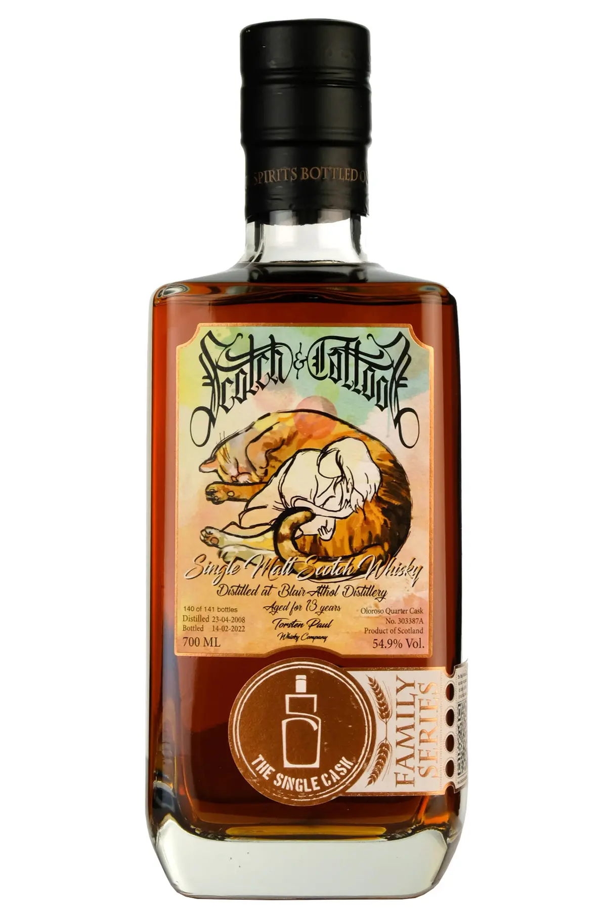 Blair Athol 2008-2022 | 13 Year Old Scotch & Tattoos | Cask 303387A 1