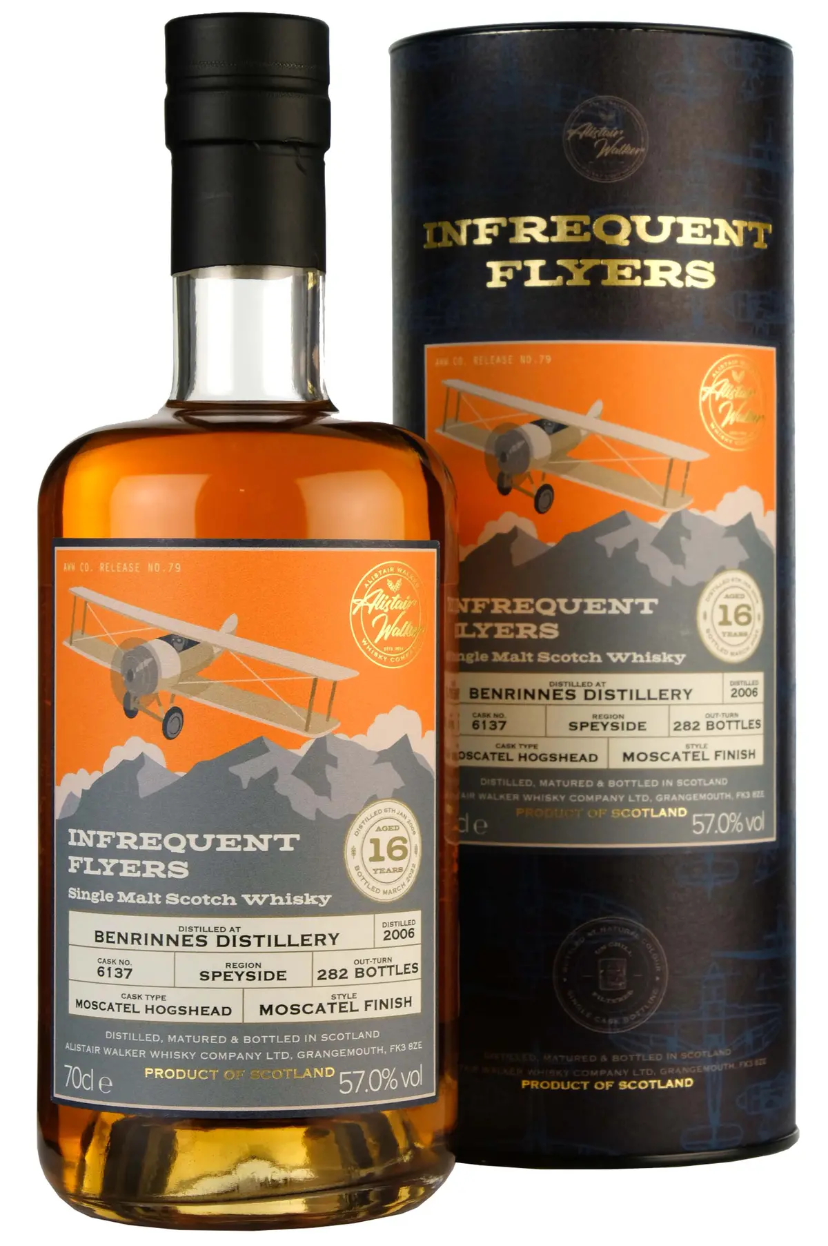 Benrinnes 2006-2022 | 16 Year Old Infrequent Flyers Cask 6137 1