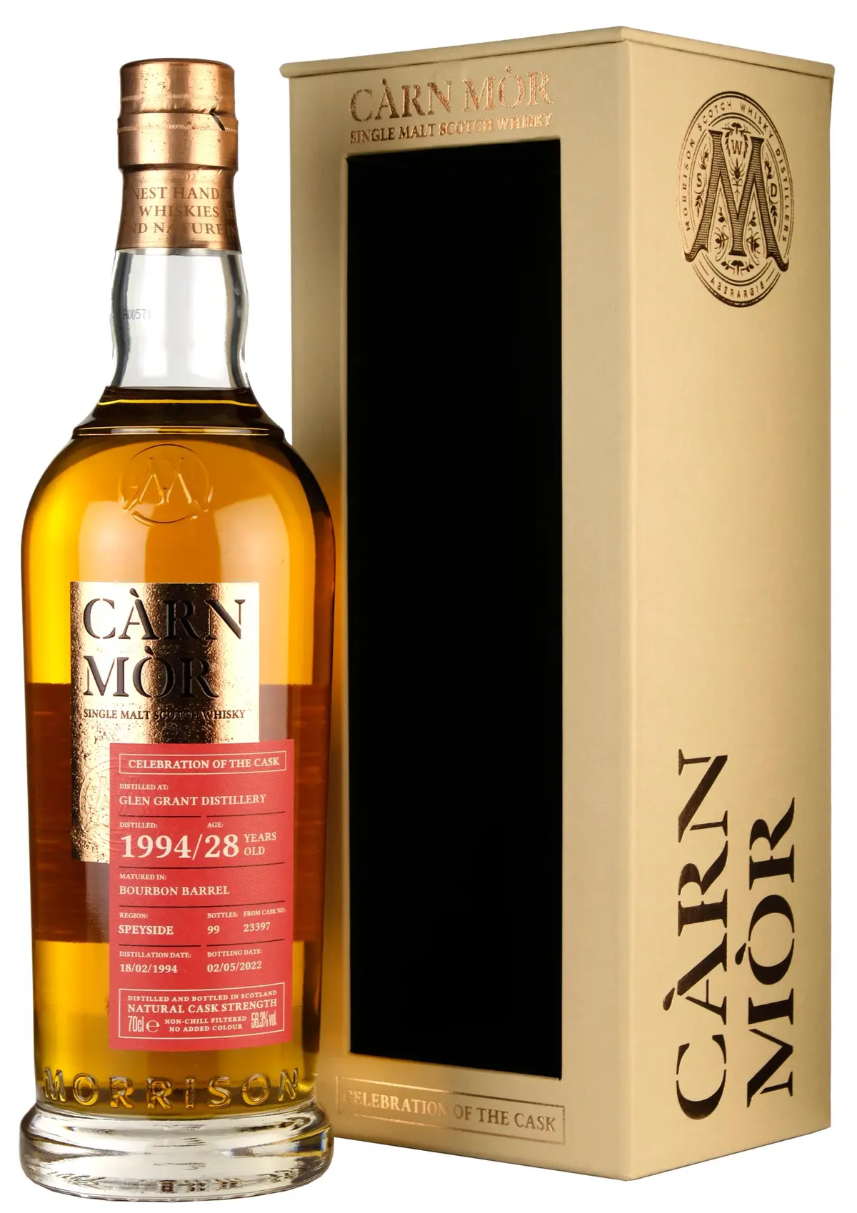 Glen Grant 1994-2022 | 28 Year Old | Carn Mor Celebration Of The Cask 1