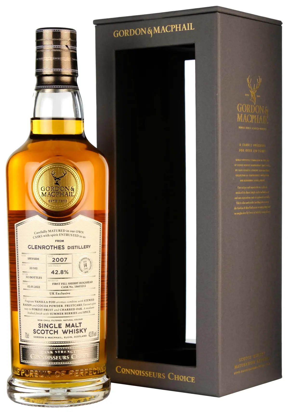 Glenrothes 2007-2022 | 14 Year Old | Connoisseurs Choice Cask Strength 1
