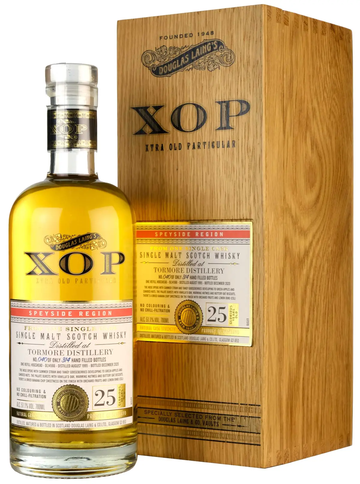 Tormore 1995-2020 | 25 Year Old Xop Cask Dl14566 1