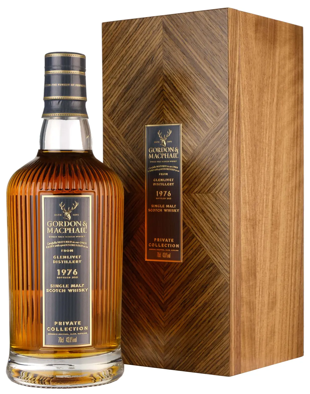 Glenlivet 1976-2021 | 45 Year Old Gordon & Macphail Private Collection Single Cask 21602601 1