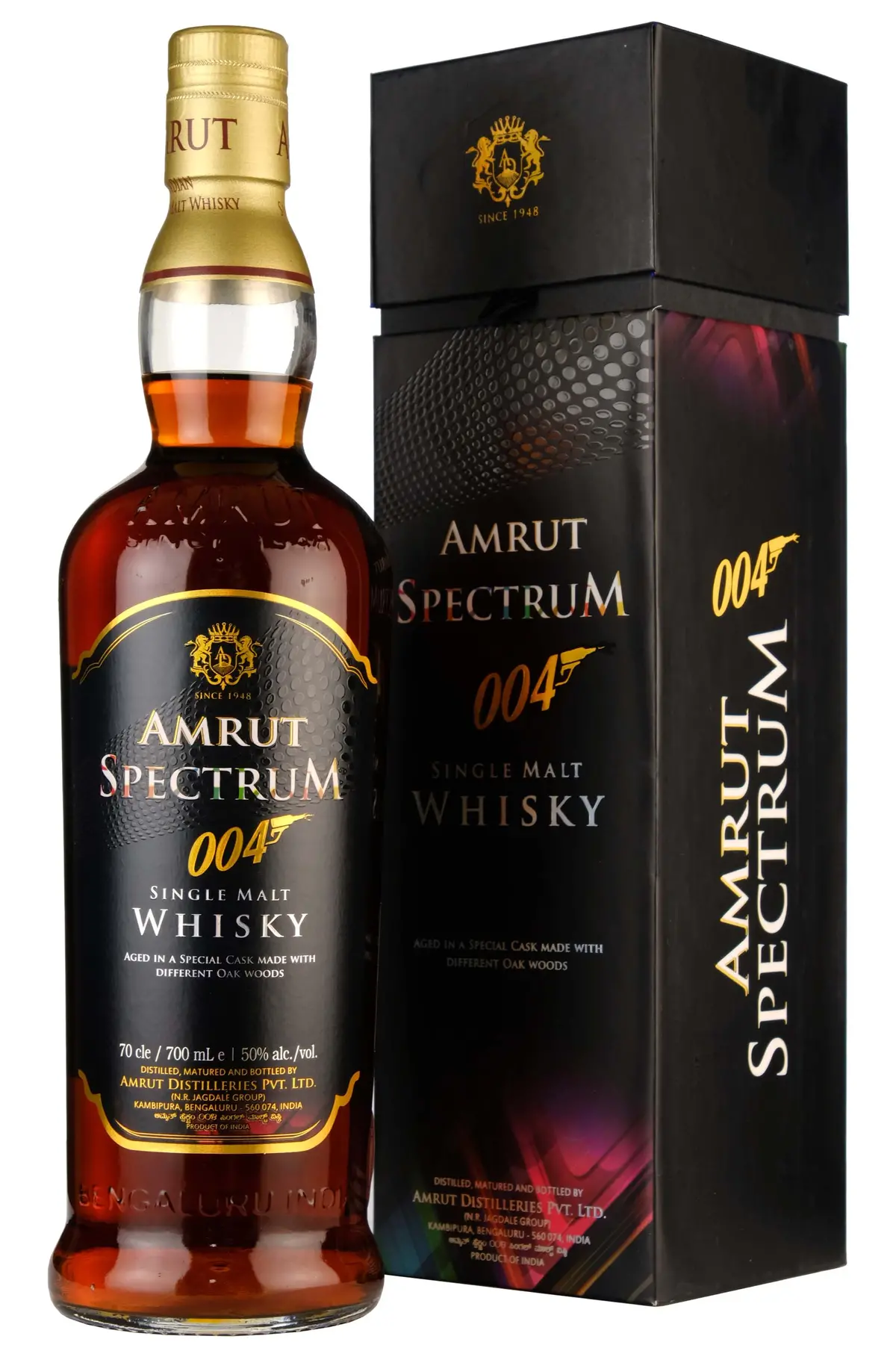 Amrut Spectrum 004 Indian Single Malt Whisky 1