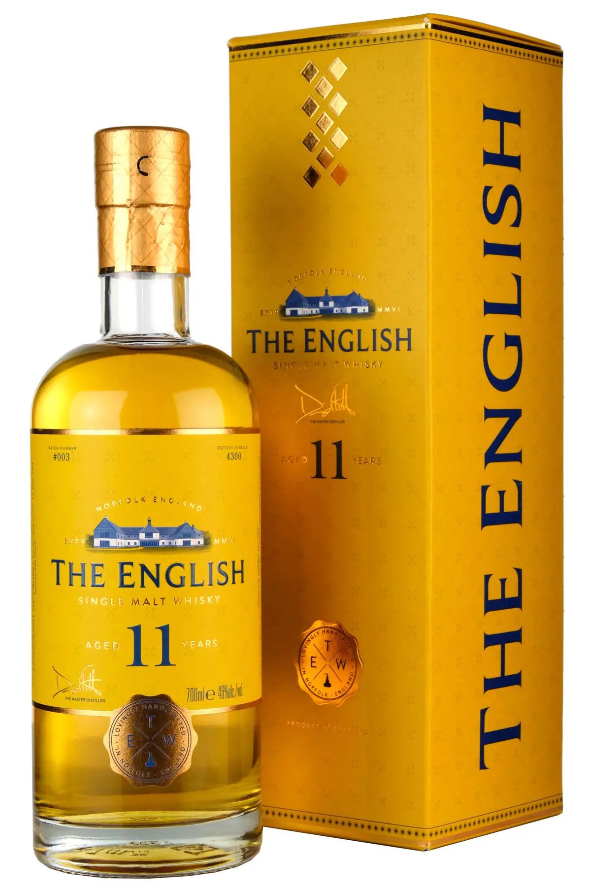 The English Whisky Company 11 Year Old Batch 3 1