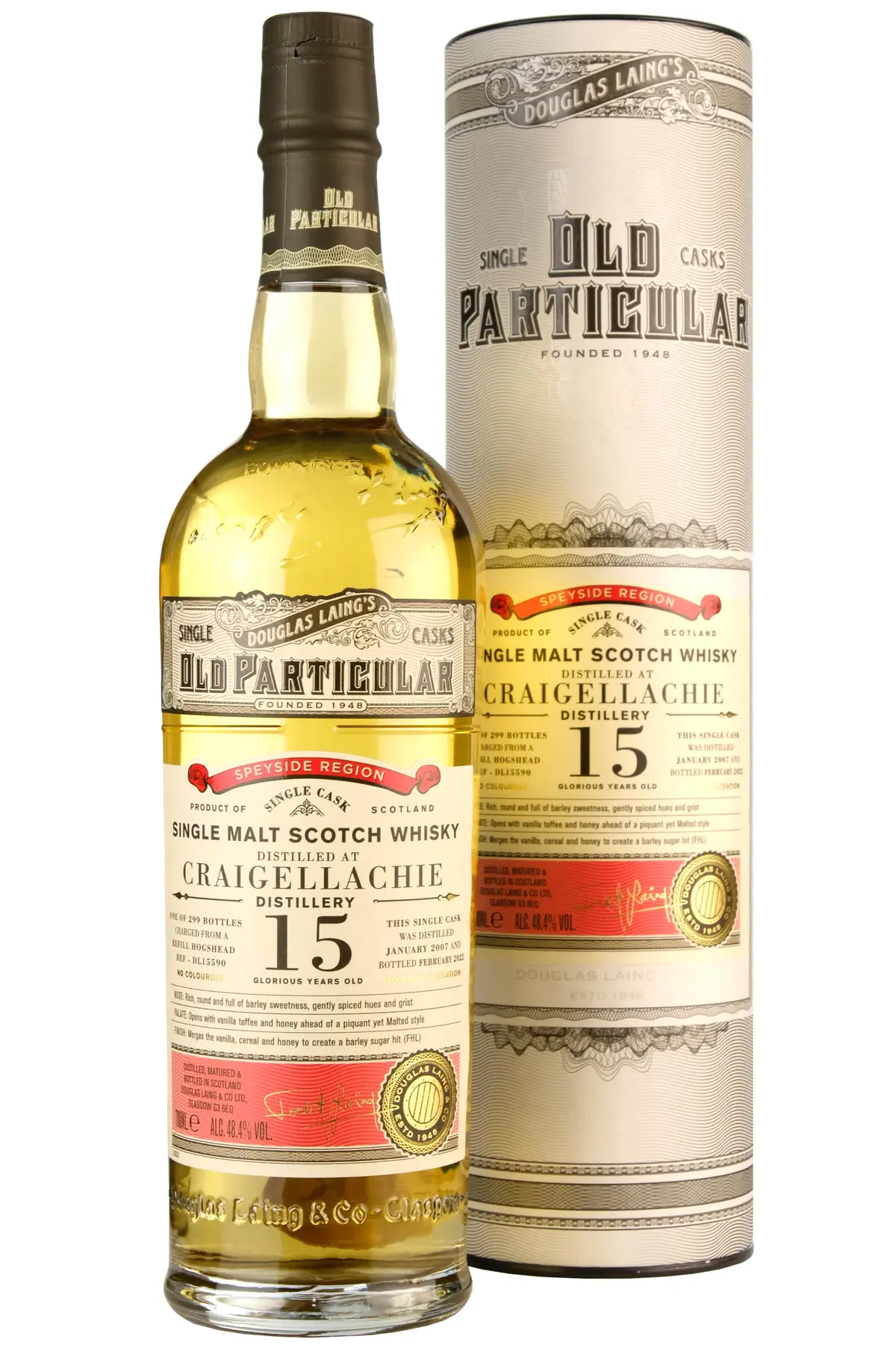 Craigellachie 2007-2022 | 15 Year Old | Old Particular | Single Cask Dl15590 1