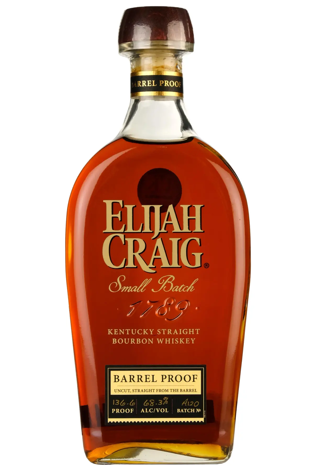 Elijah Craig 12 Year Old Barrel Proof Small Batch A120 Bottled 2020 1