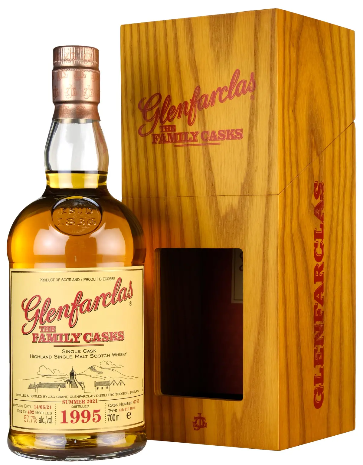 Glenfarclas 1995-2021 | 25 Year Old The Family Cask 6765 1