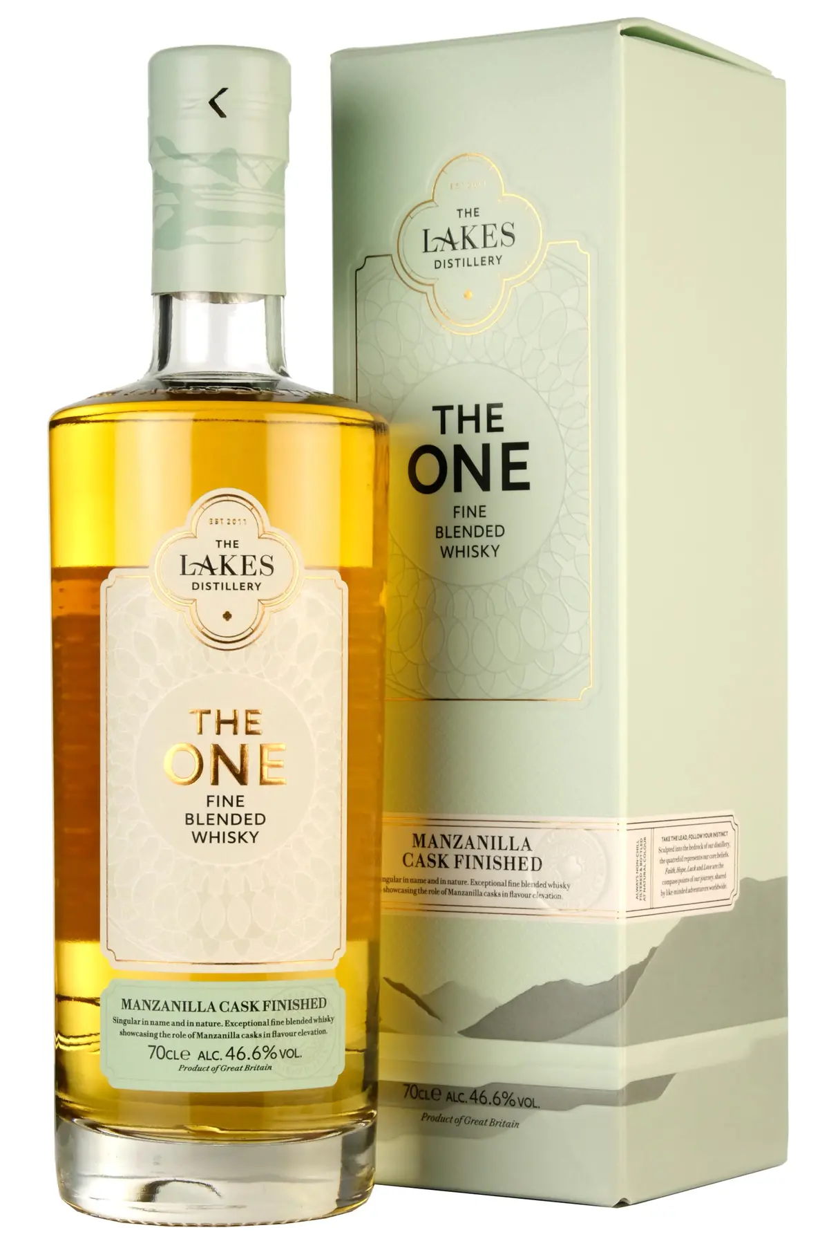 The One Manzanilla Wine Cask Finished Whisky | Lakes Distillery 1