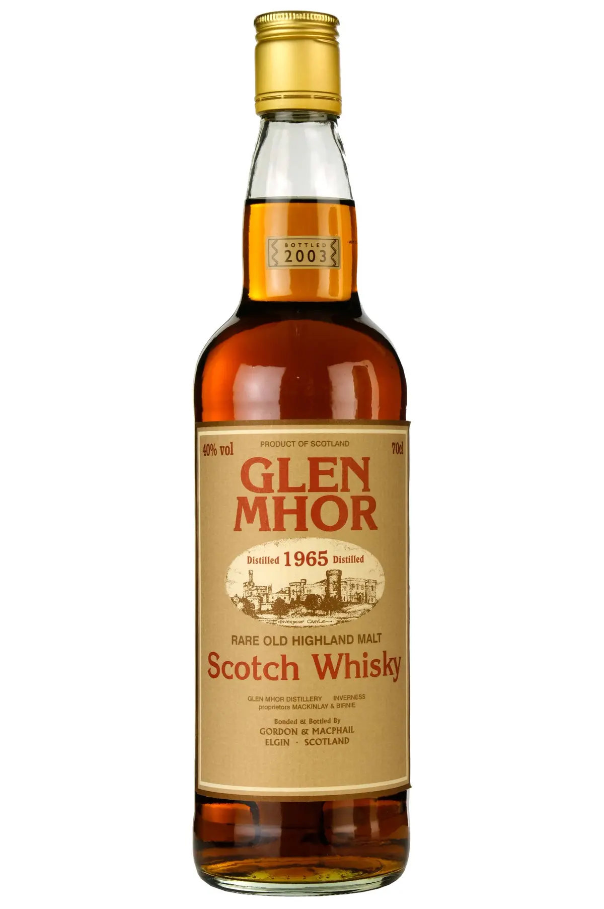 Glen Mhor 1965-2003 Gordon & Macphail 1