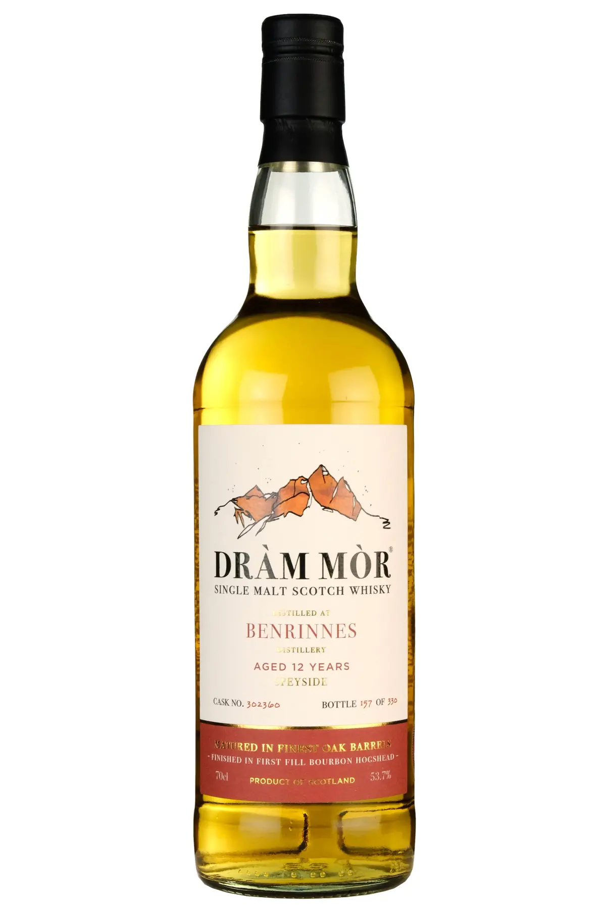 Benrinnes 2010-2022 | 12 Year Old Dram Mor Single Cask 302360 1