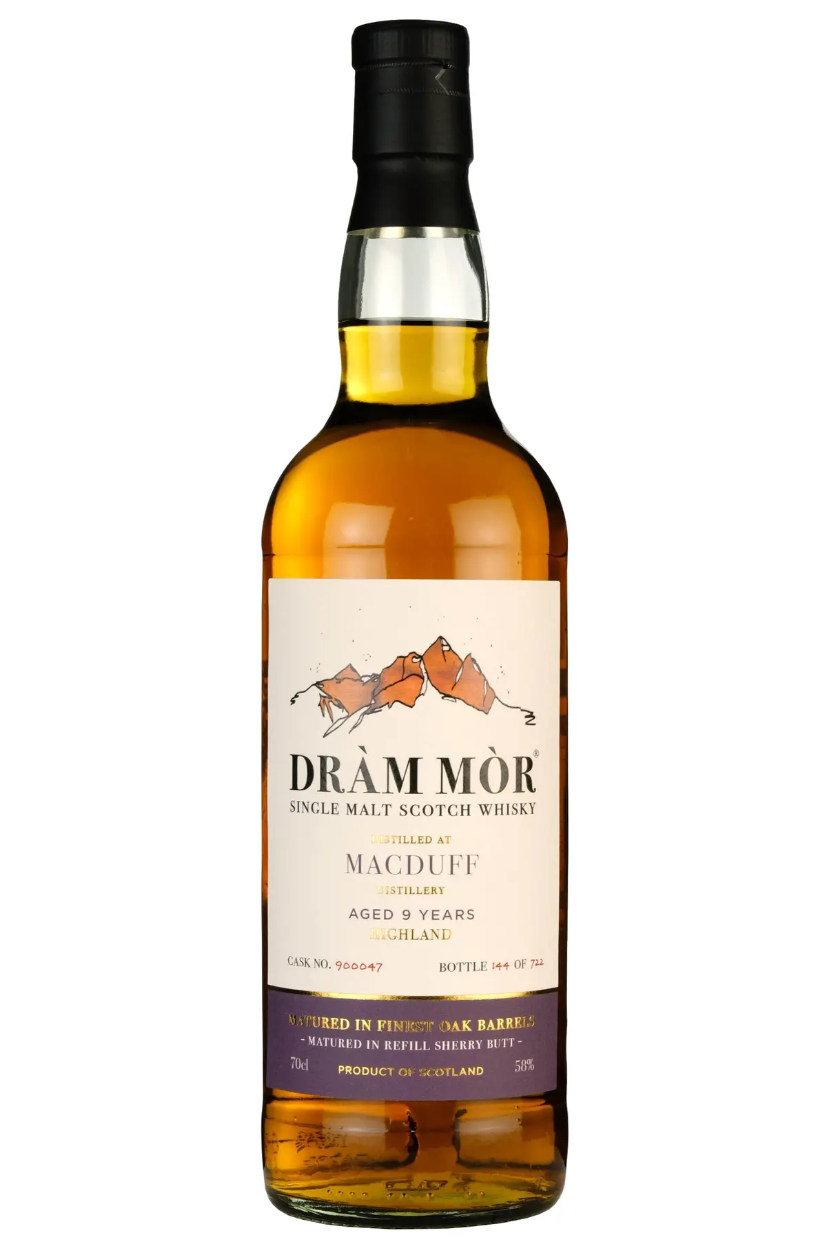 Macduff 2012-2022 | 9 Year Old Dram Mor Single Cask 900047 1