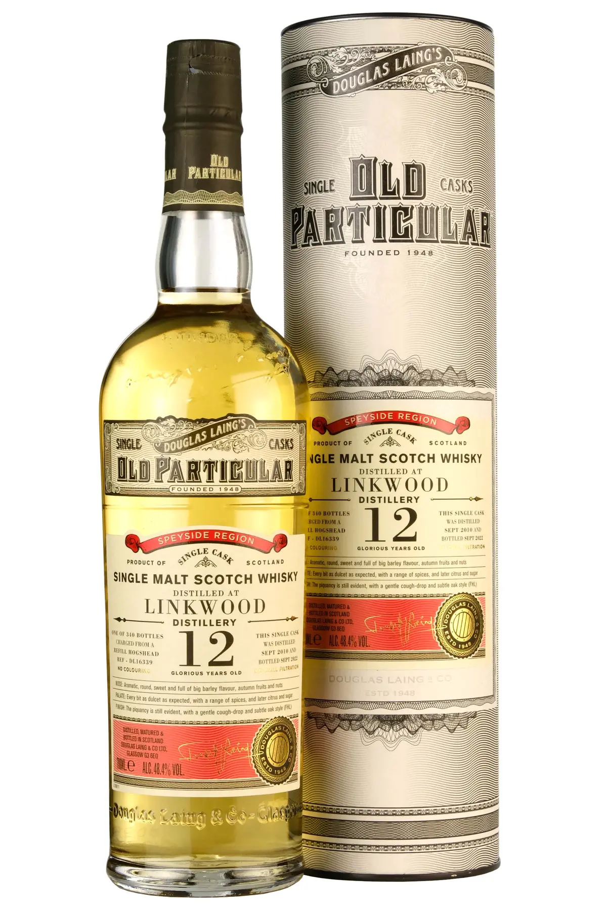 Linkwood 2010-2022 | 12 Year Old | Old Particular | Single Cask Dl16339 1