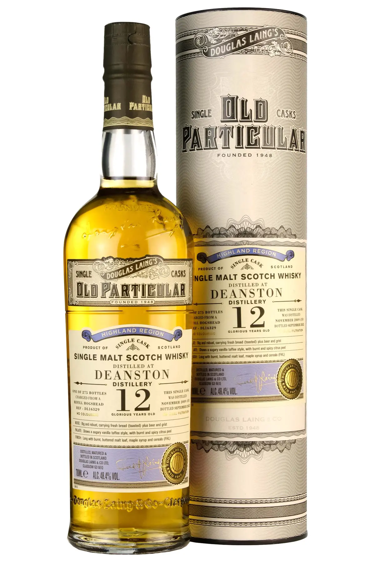 Deanston 2009-2022 | 12 Year Old | Old Particular | Single Cask Dl16329 1