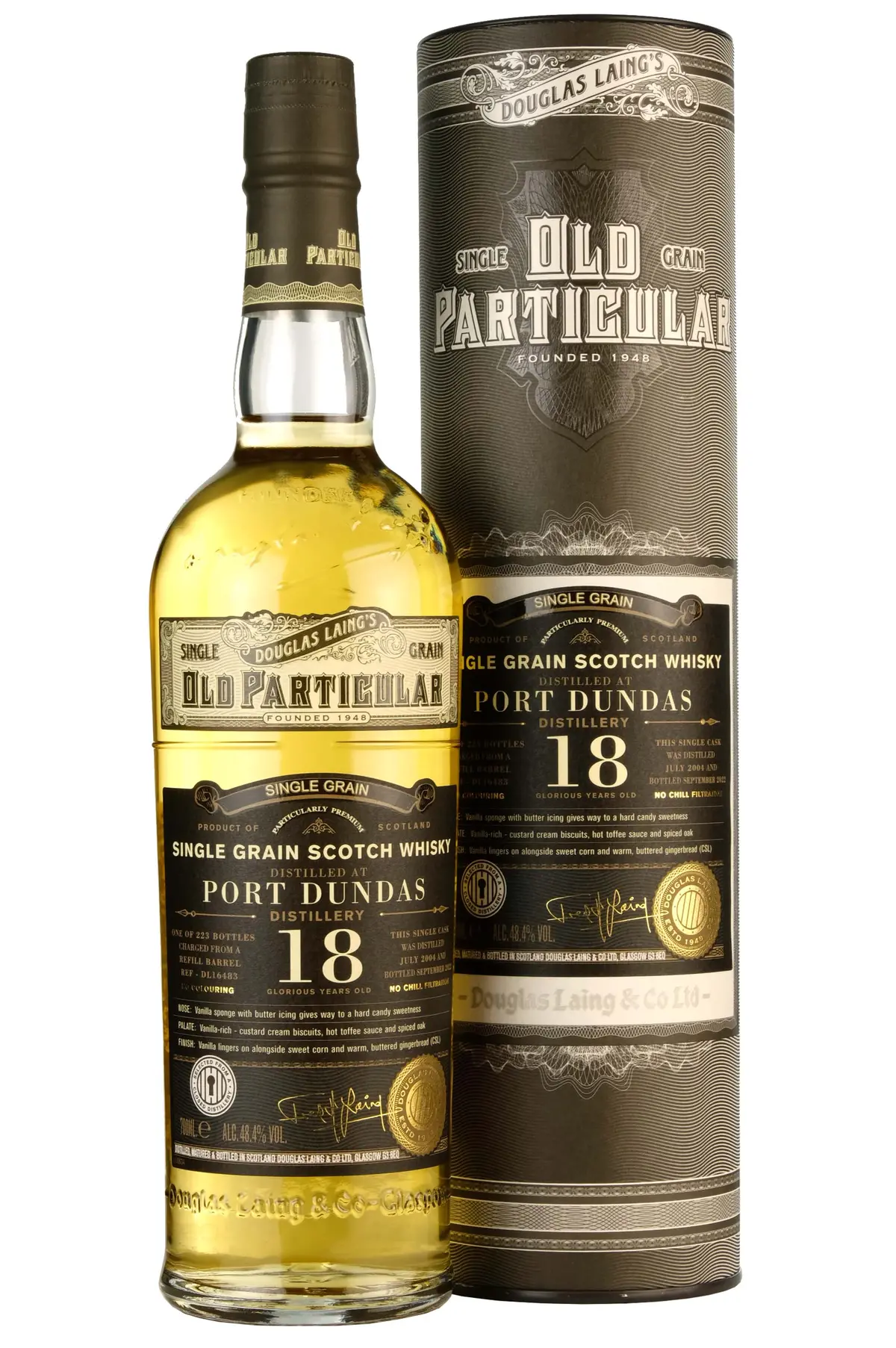 Port Dundas 2004-2022 | 18 Year Old | Old Particular | Single Cask Dl16483 1