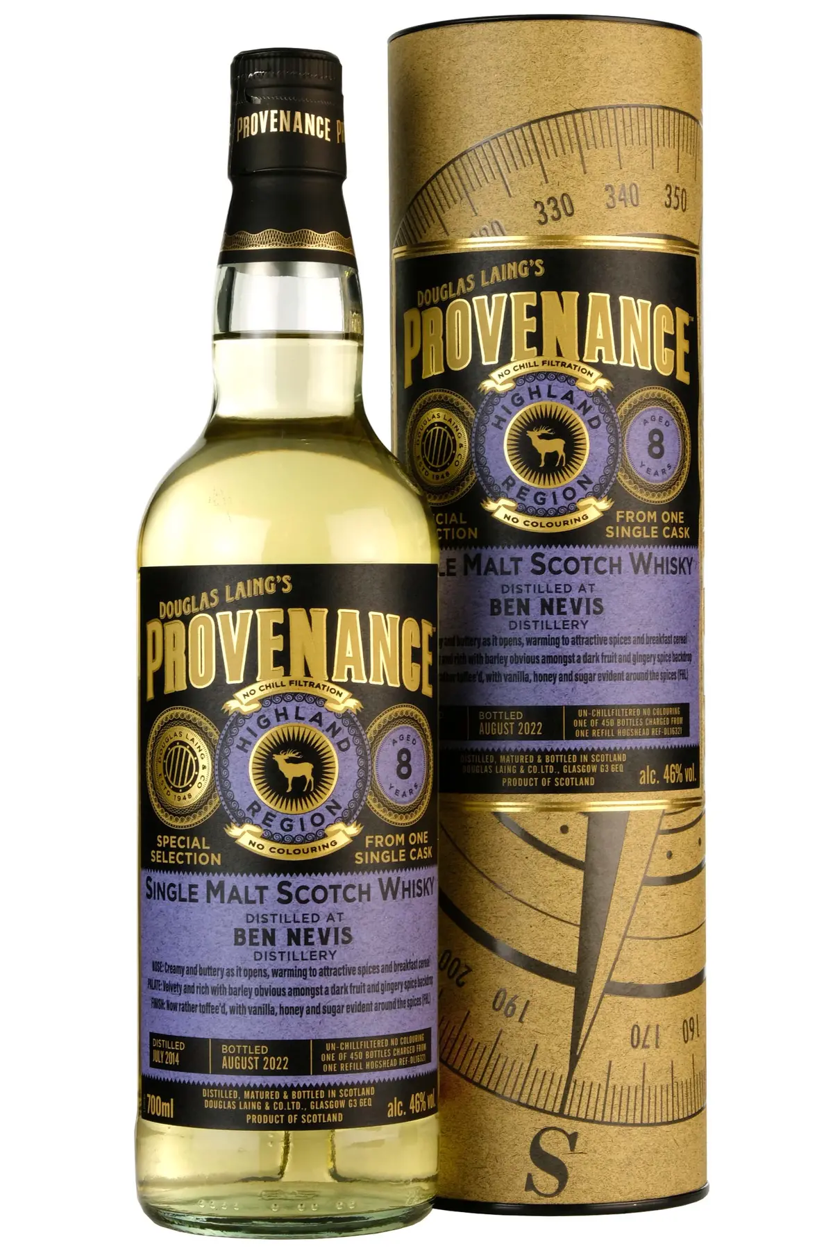 Ben Nevis 2014-2022 | 8 Year Old | Provenance Single Cask Dl16321 1