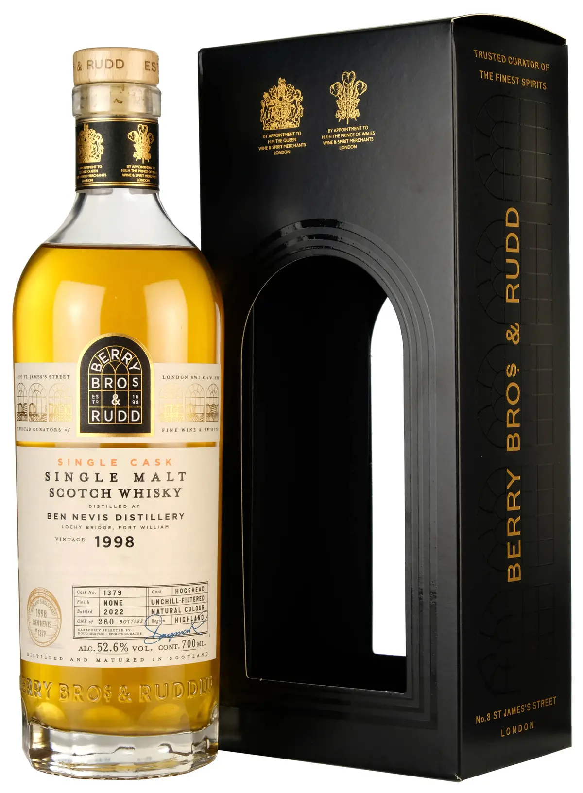 Ben Nevis 1998-2022 | 24 Year Old Berry Bros & Rudd Single Cask 1379 1