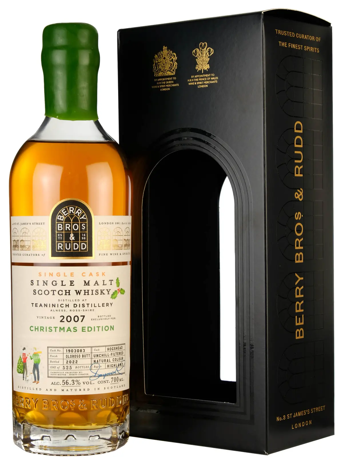 Teaninich 2007-2022 | 15 Year Old | Berry Bros & Rudd Single Cask 1903083 | Christmas Edition 1