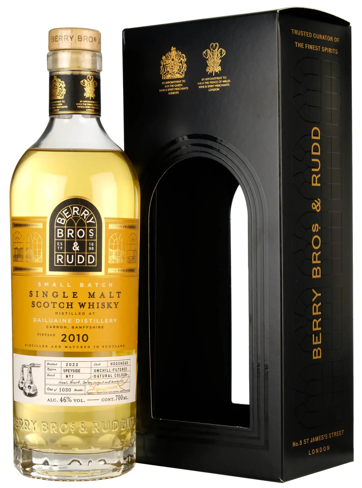 Dailuaine 2010-2022 | 12 Year Old | Berry Bros & Rudd Small Batch 1