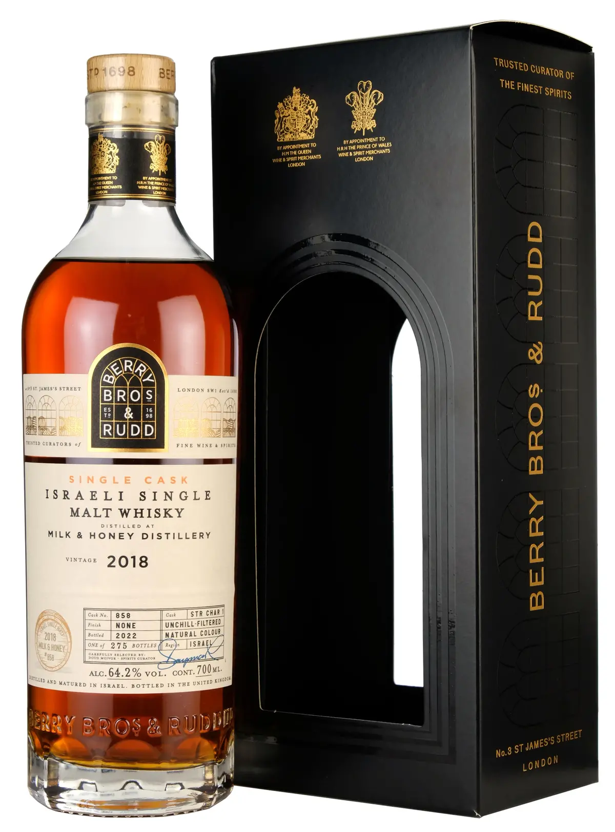 Milk & Honey 2018-2022 | 4 Year Old | Berry Bros & Rudd Single Cask 858 1