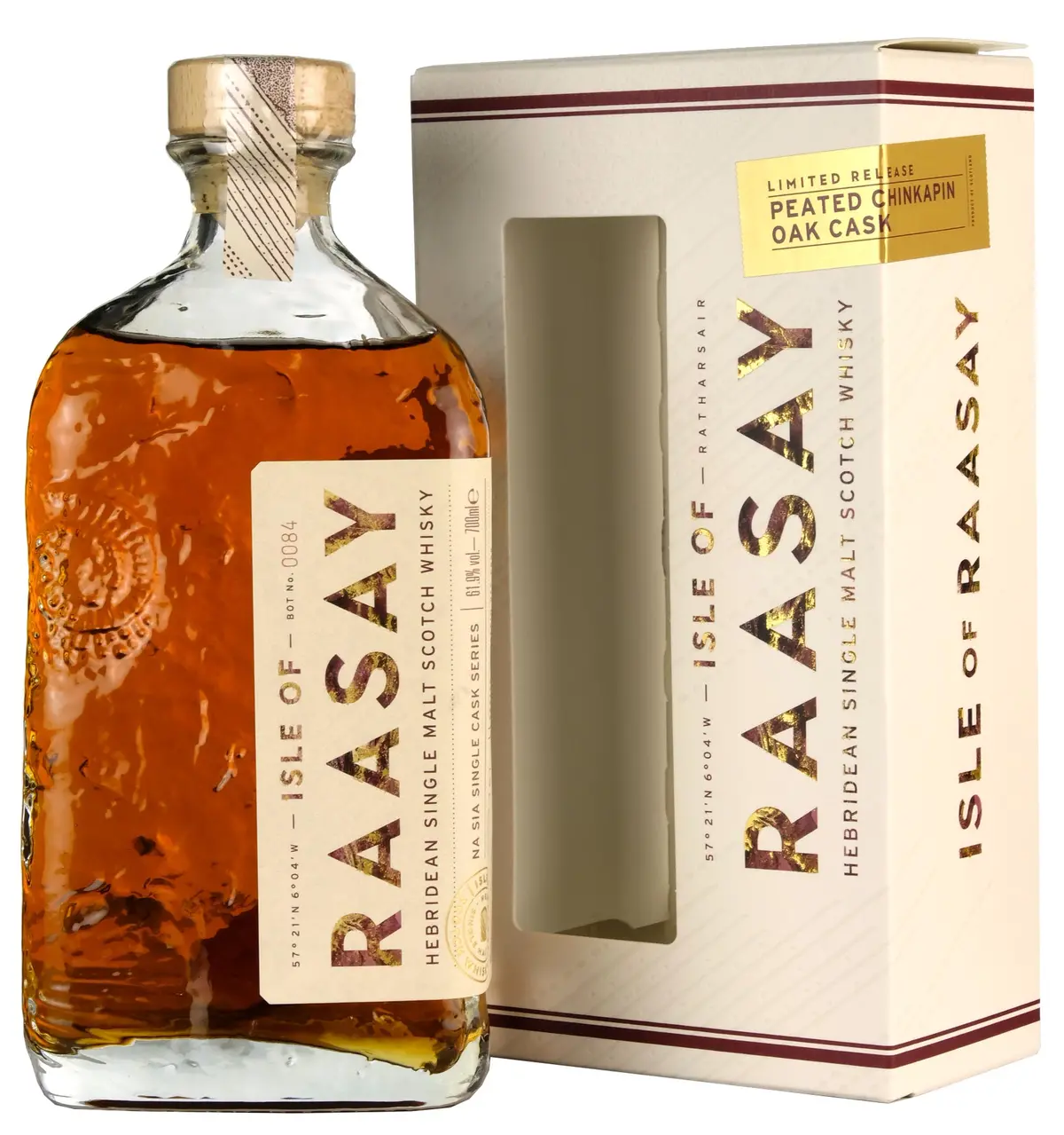 Isle Of Raasay Na Sia Single Cask Series | Peated Chinkapin Oak Cask #19/64 1