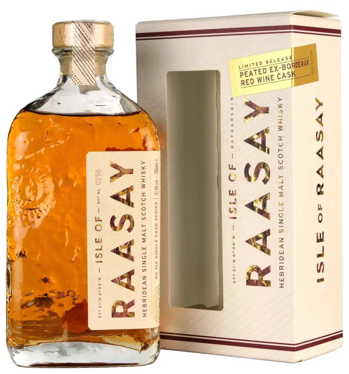 Isle Of Raasay Na Sia Single Cask Series | Peated Ex-Bordeaux Red Wine Cask #18/670 1