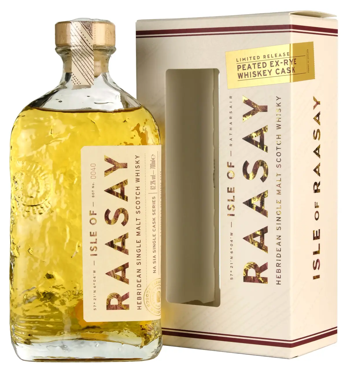 Isle Of Raasay Na Sia Single Cask Series | Peated Ex-Rye Whiskey Cask #18/641 1