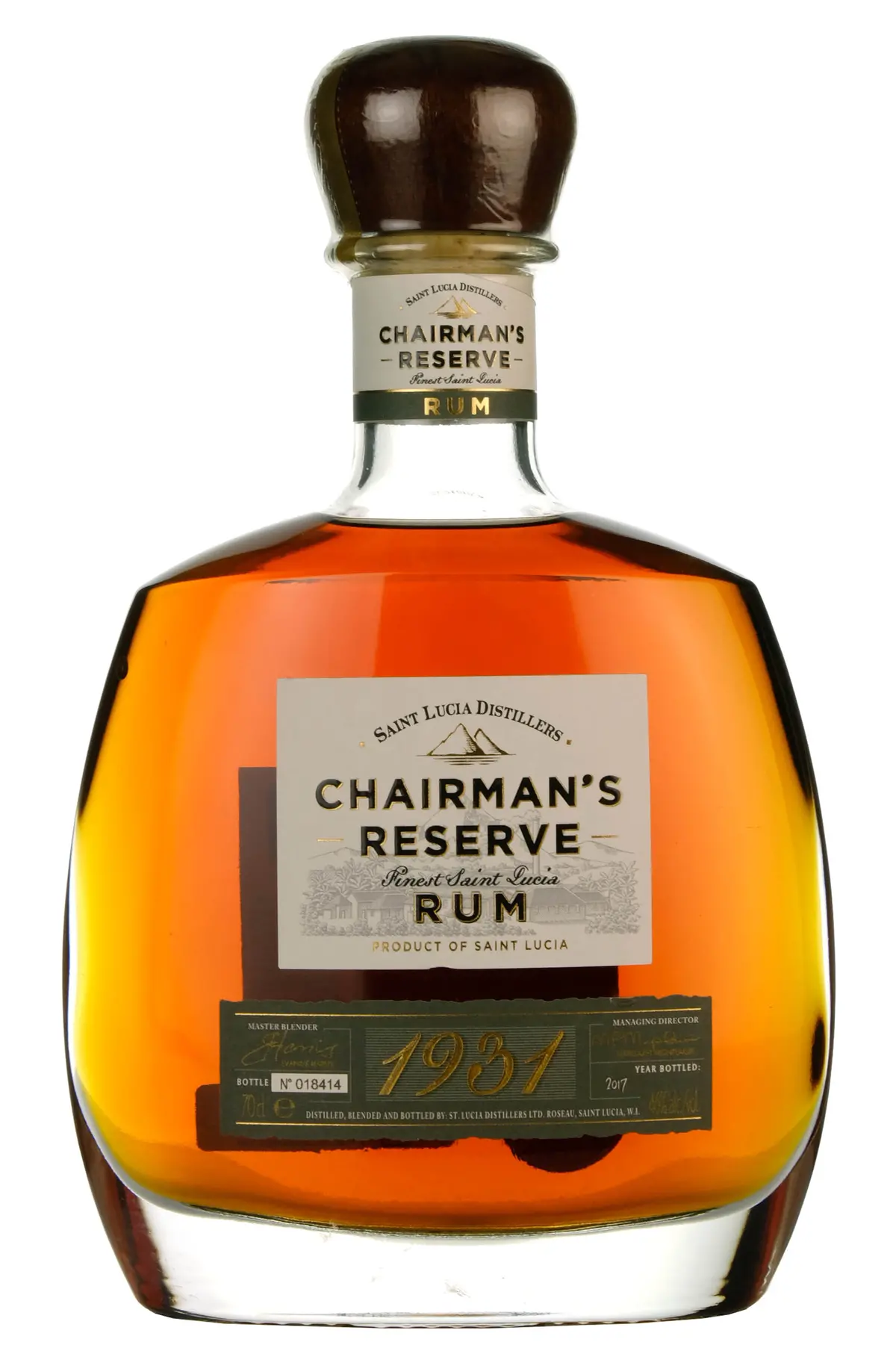 Chairman's Reserve 1931 Rum 1