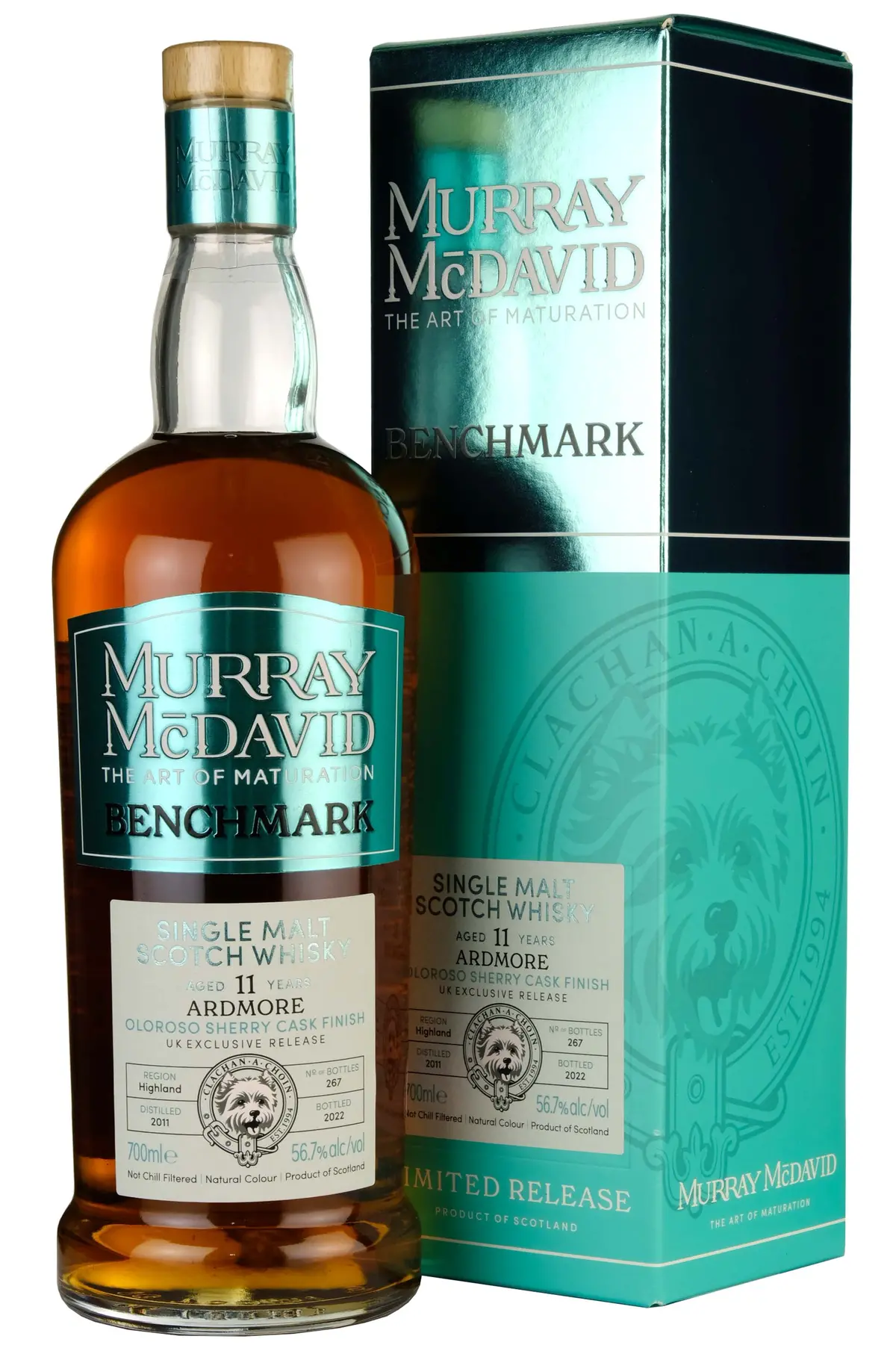Ardmore 2011-2022 | 11 Year Old Murray Mcdavid | Uk Exclusive Single Cask 1