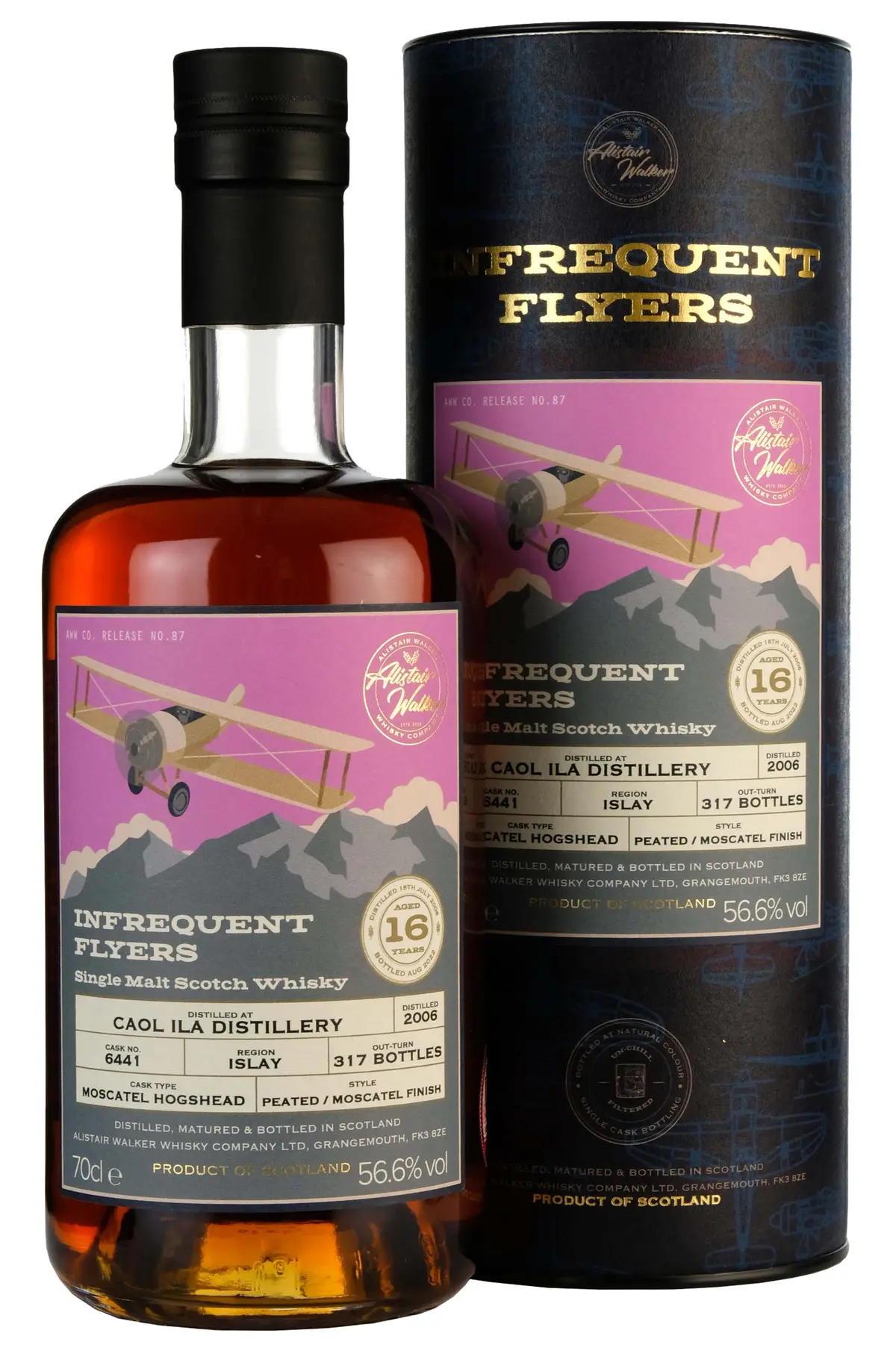 Caol Ila 2006-2022 | 16 Year Old Infrequent Flyers | Single Cask 6441 1