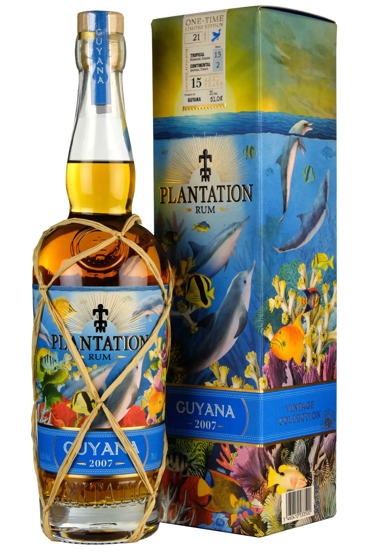 Plantation 2007-2022 | 15 Year Old | Guyana Rum 1