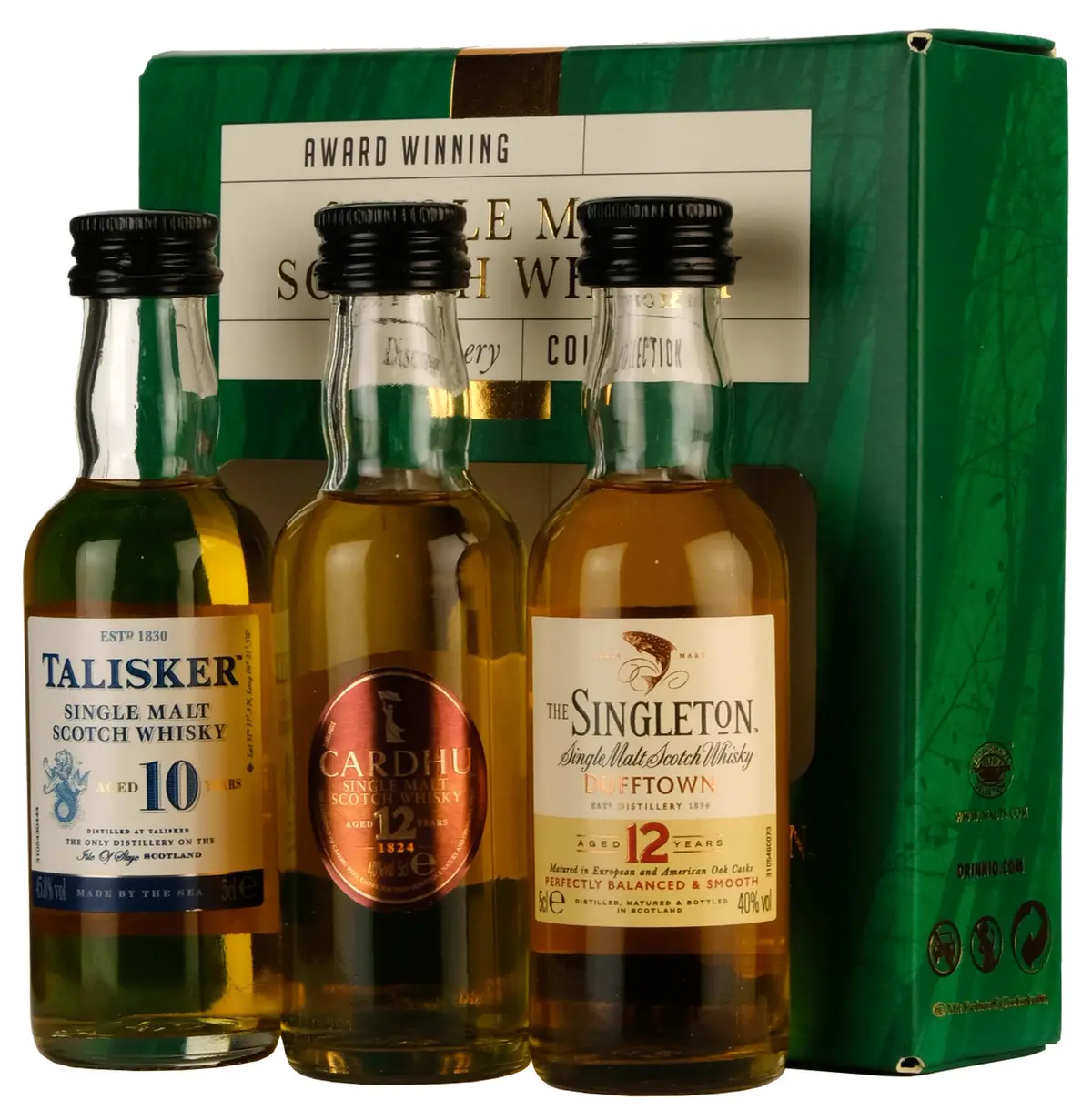Single Malt Scotch Whisky Discovery Collection | Miniature Gift Set 1