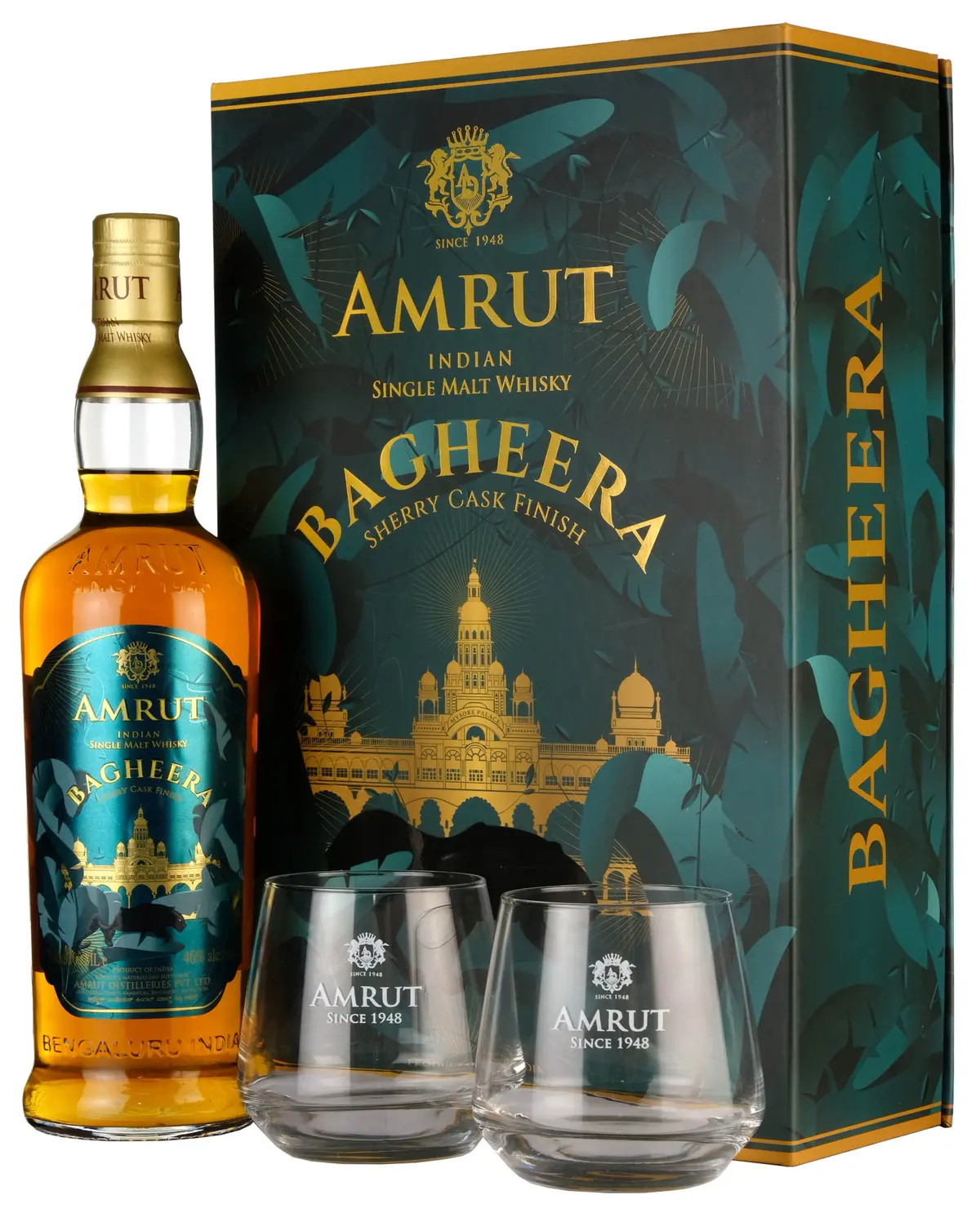 Amrut Bagheera | Gift Pack + 2 Glasses 1