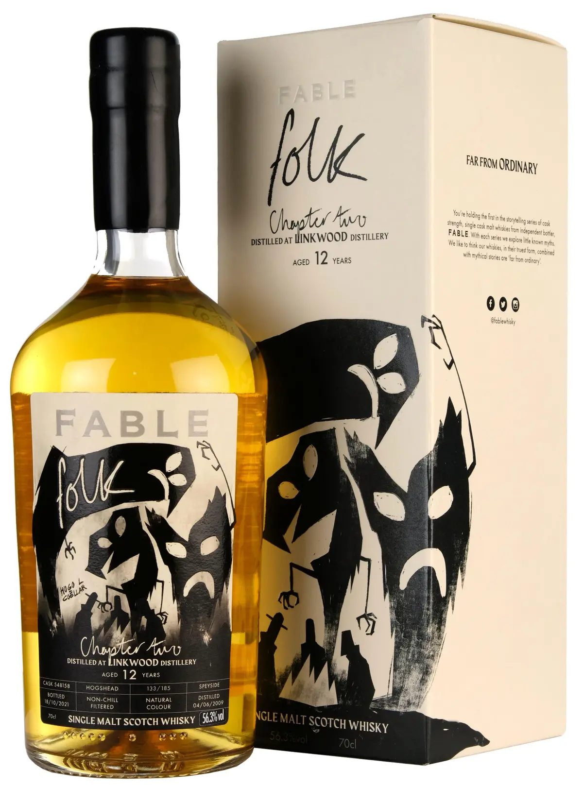 Linkwood 2009-2021 | 12 Year Old Fable Chapter Two Folk Single Cask 548158 1
