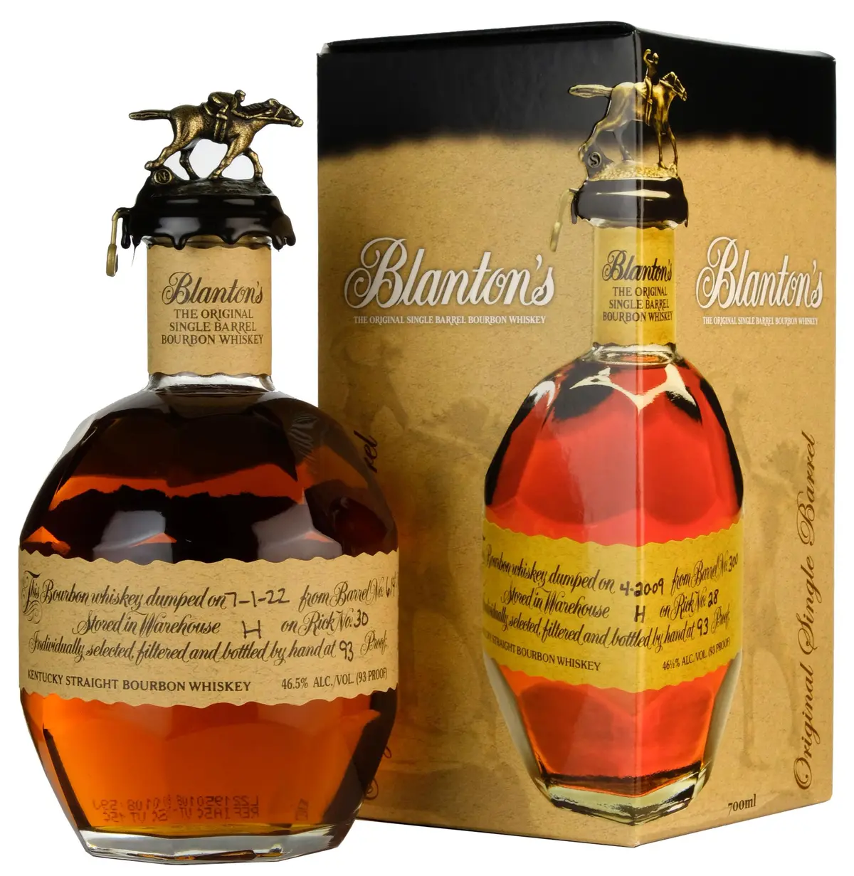 Blanton's Original Single Barrel 614 Bottled 2022 1