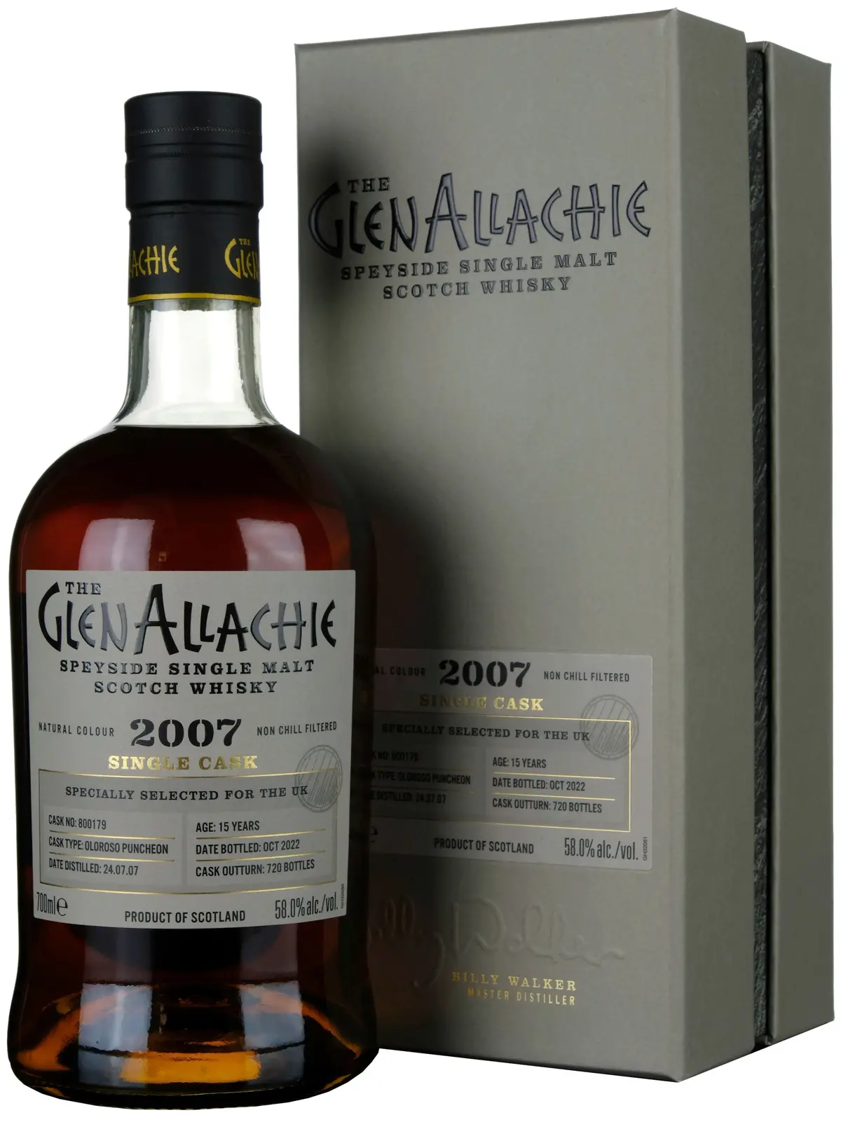 Glenallachie 2007-2022 | 15 Year Old Single Cask 800179 Uk Exclusive 1