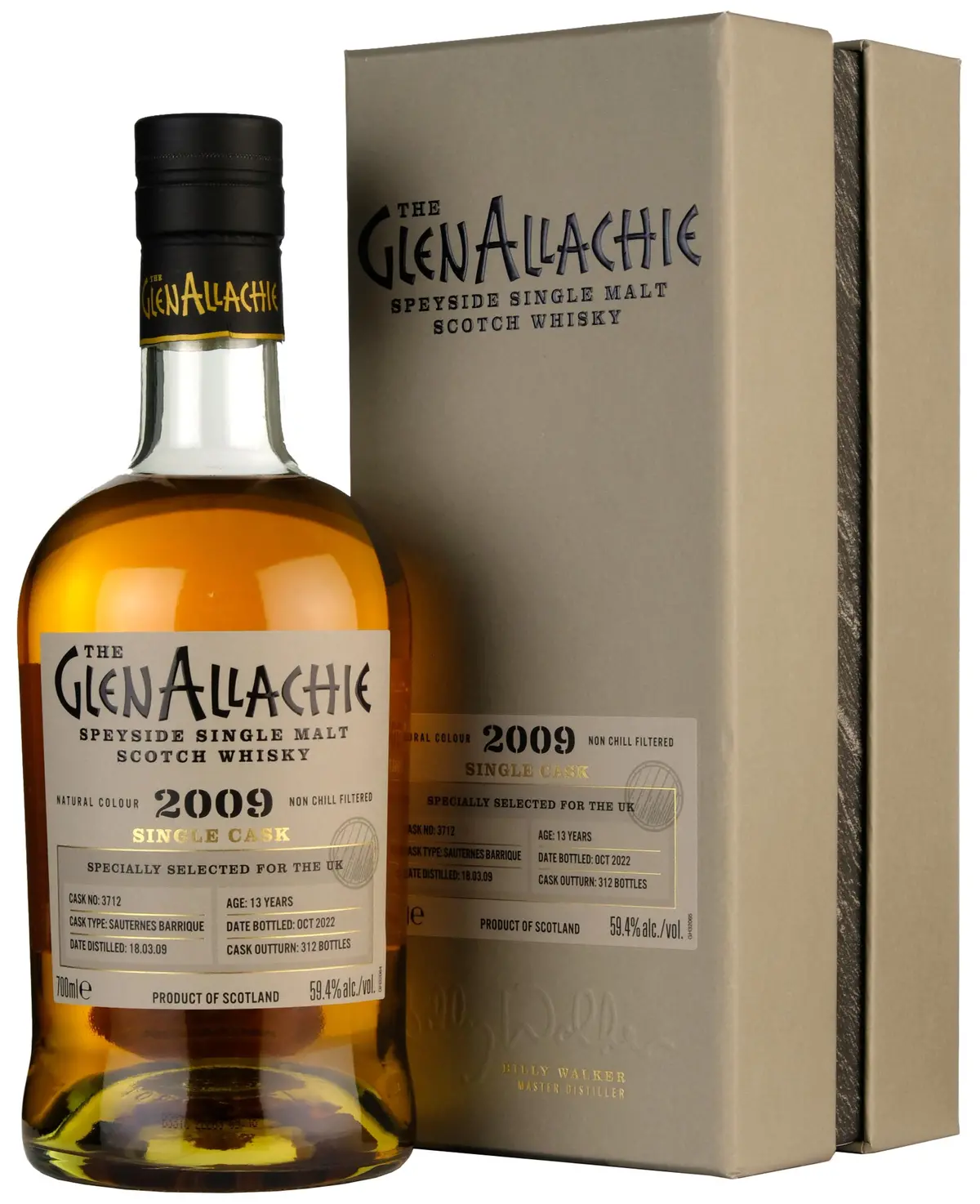 Glenallachie 2009-2022 | 13 Year Old Single Cask 3712 1
