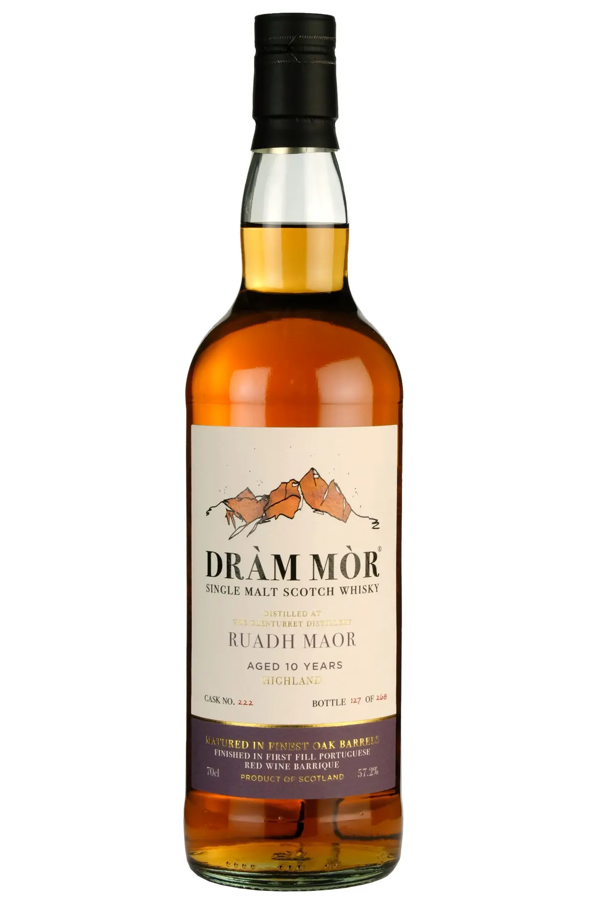 Ruadh Maor (Glenturret) 2012-2022 | 10 Year Old Dram Mor Single Cask 222 1