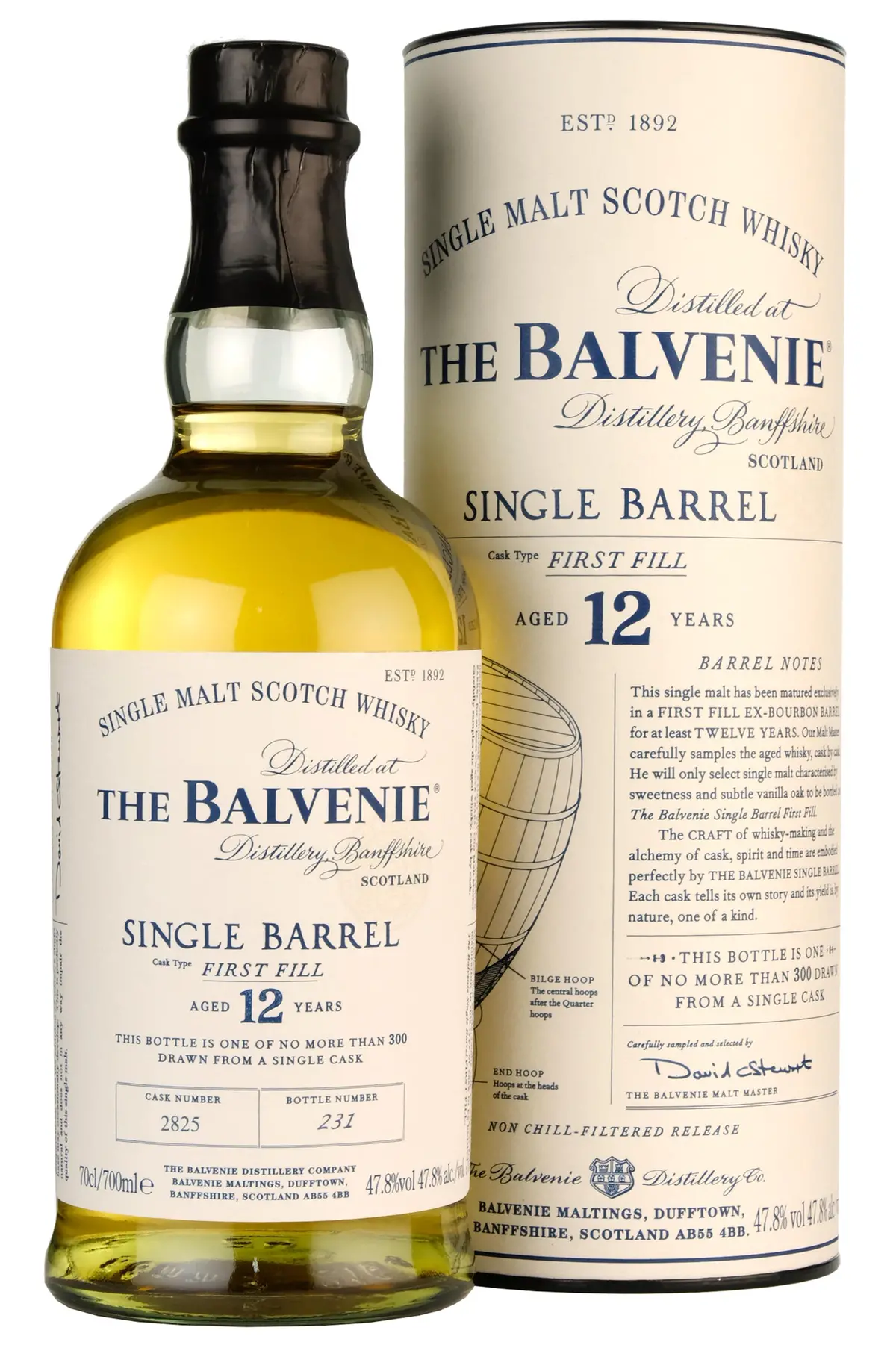 Balvenie 12 Year Old Single Barrel Cask 2825 1