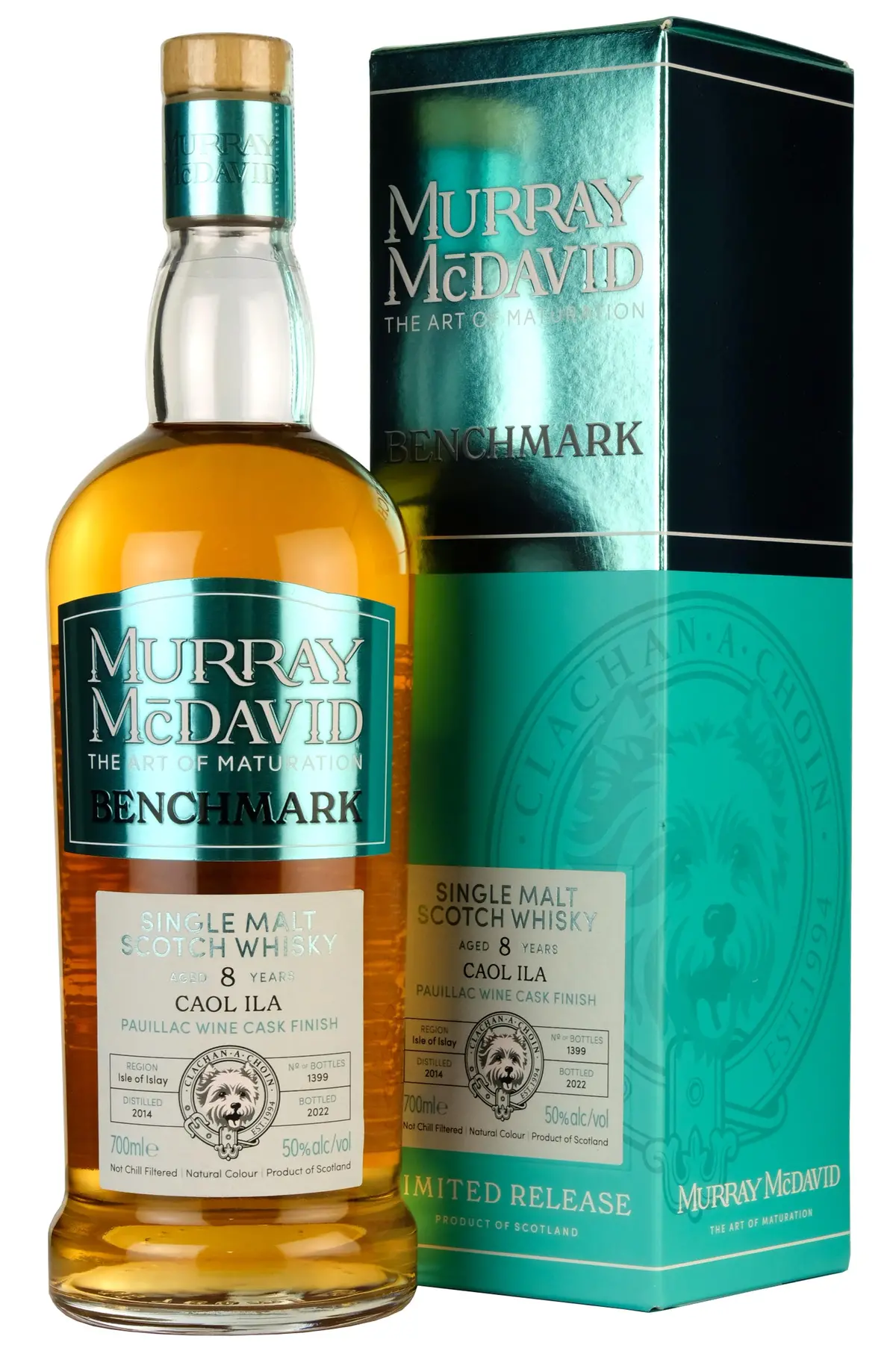 Caol Ila 2014-2022 | 8 Year Old Murray Mcdavid Casks 2005801+5797+3921+3920 1