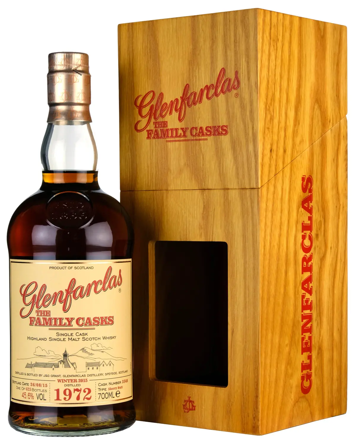 Glenfarclas 1972-2015 | 42 Year Old The Family Cask 3548 1