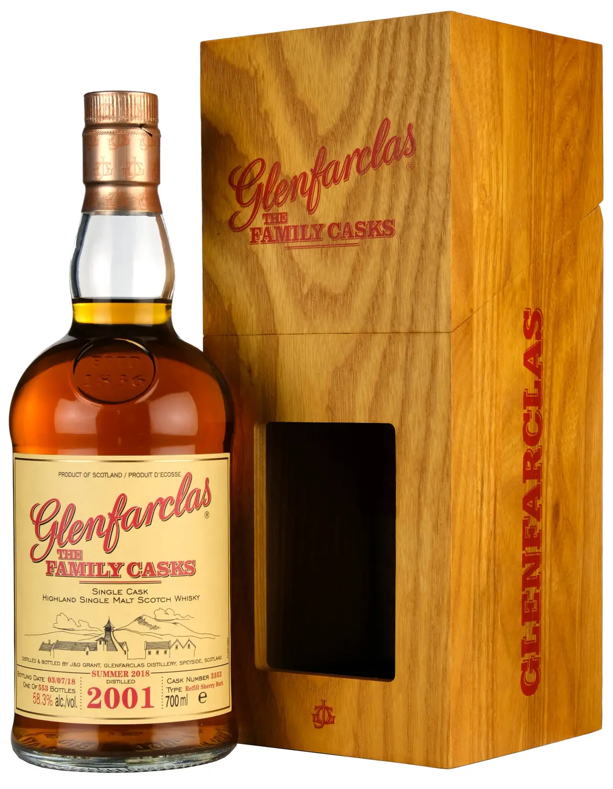 Glenfarclas 2001-2018 | 16 Year Old The Family Cask 3353 1