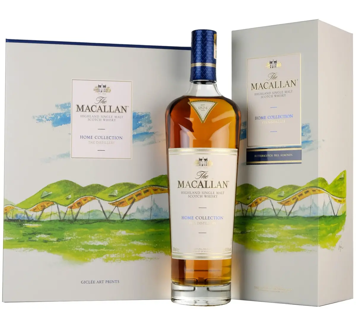 Macallan The Home Collection, The Distillery Giclée Art Prints By Colin Rizza Bottled 2022 1