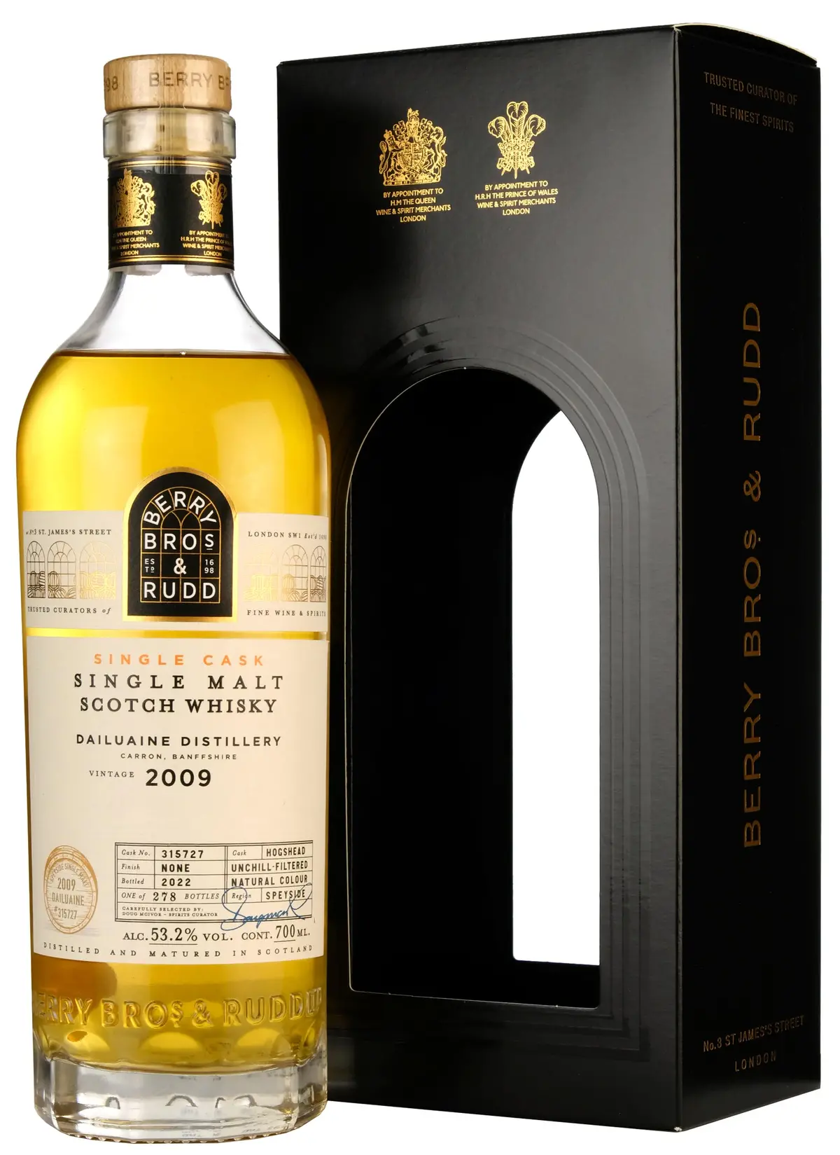 Dailuaine 2009-2022 | 13 Year Old Berry Bros & Rudd Single Cask 315727 1