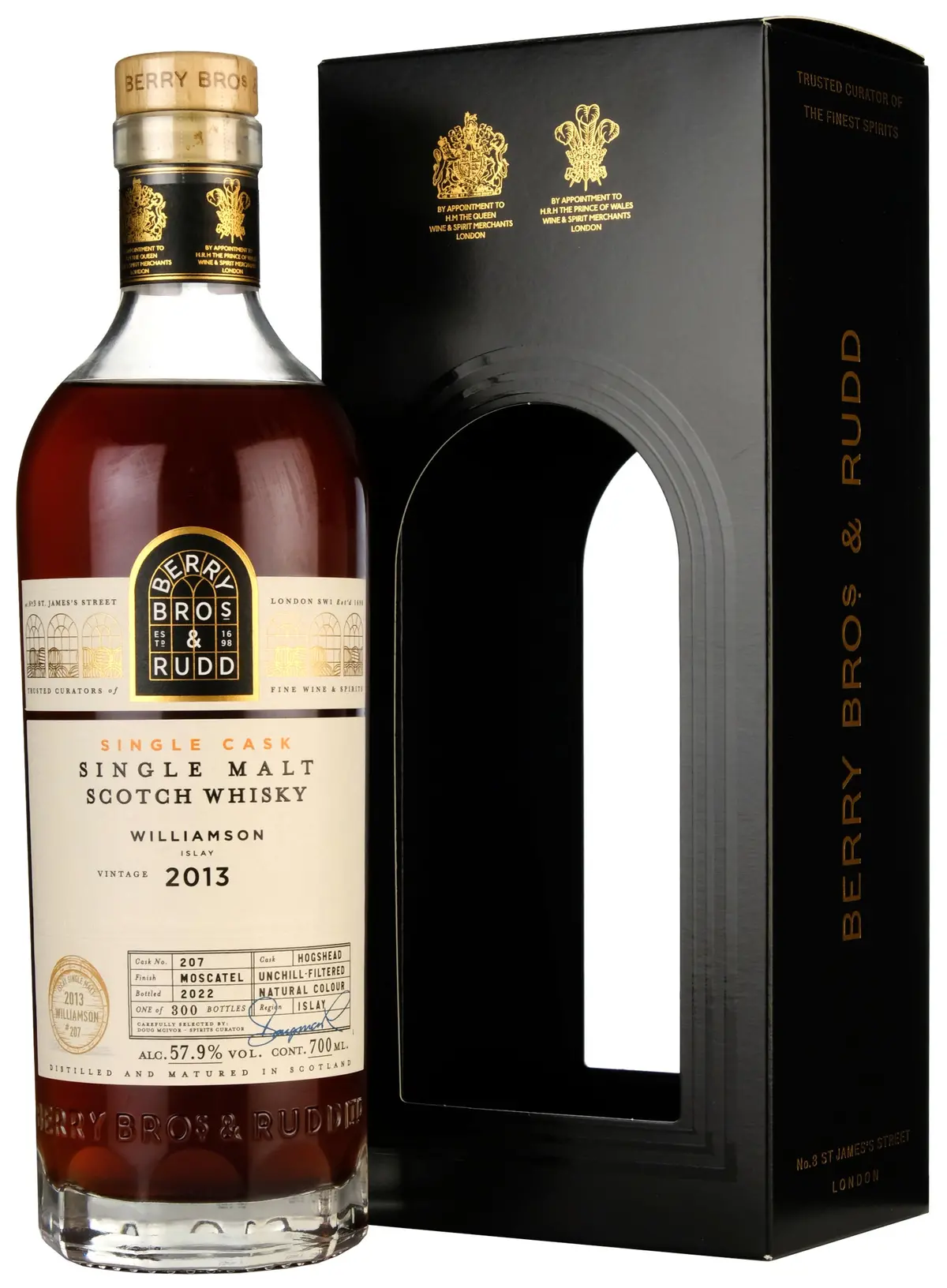 Williamson 2013-2022 | 9 Year Old Berry Bros & Rudd Single Cask 207 1