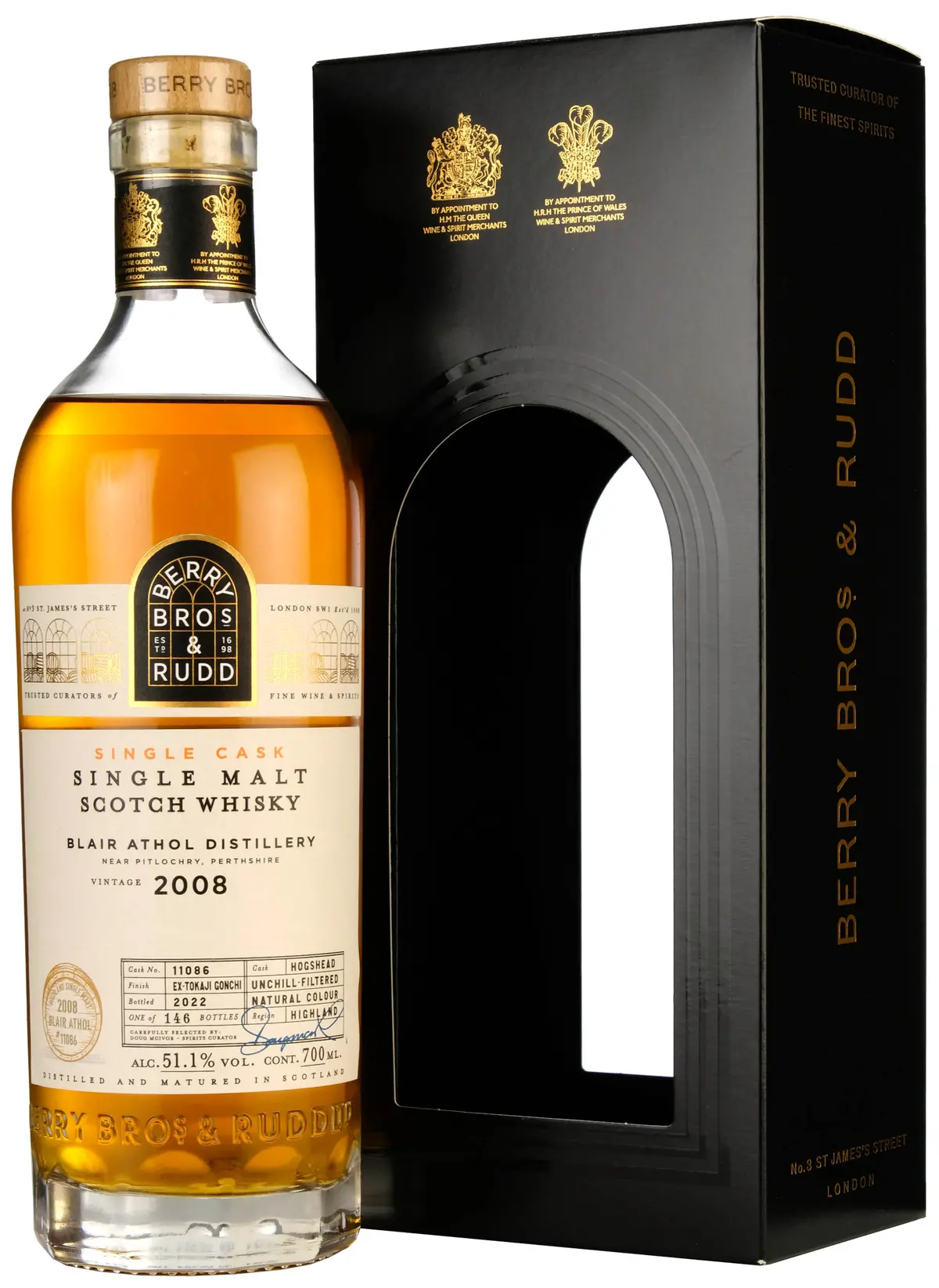 Blair Athol 2008-2022 | 14 Year Old Berry Bros & Rudd Single Cask 11086 1