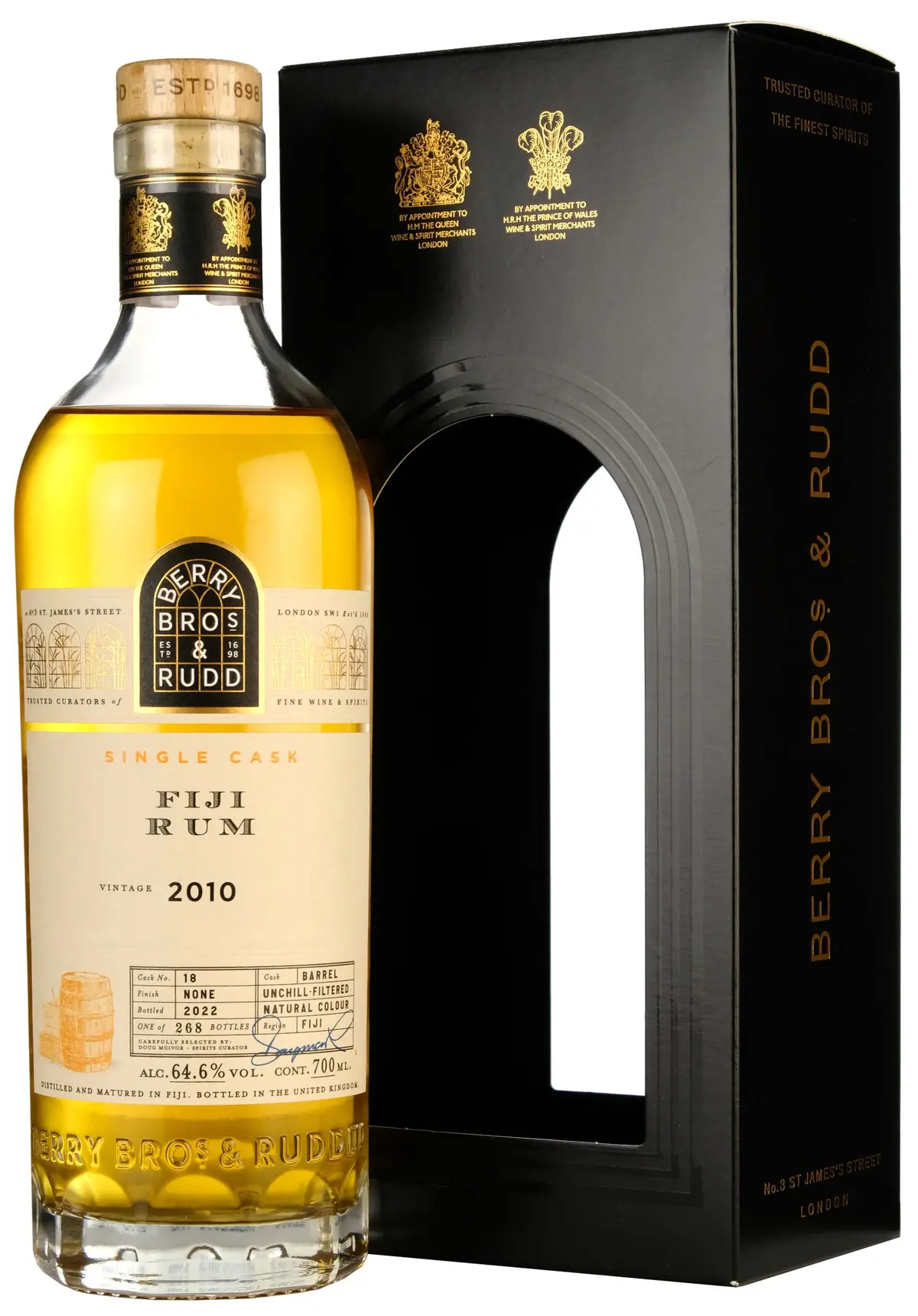 Fiji Rum 2010-2022 | 12 Year Old Berry Bros & Rudd Single Cask 18 1