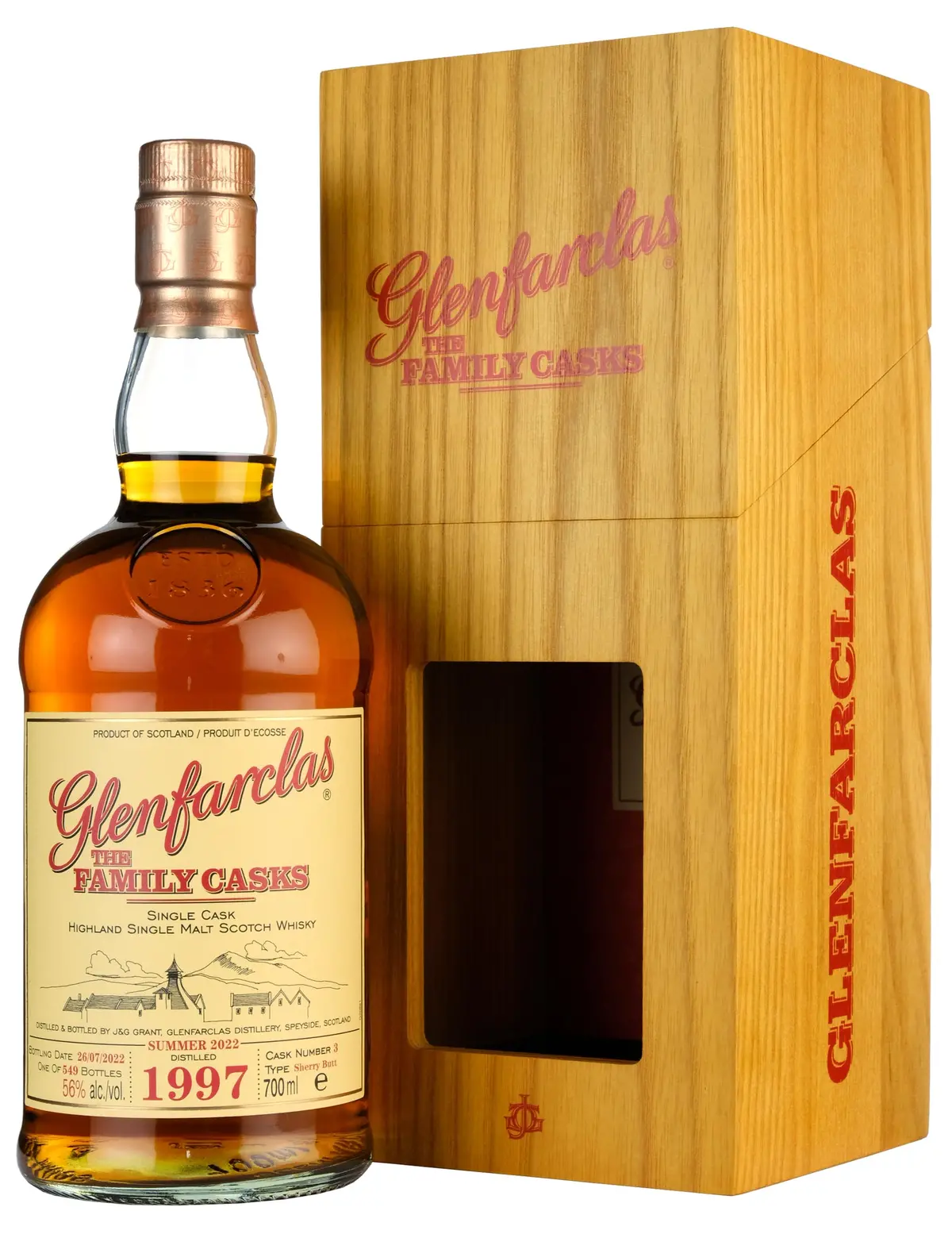 Glenfarclas 1997-2022 | 25 Year Old The Family Cask 3 1