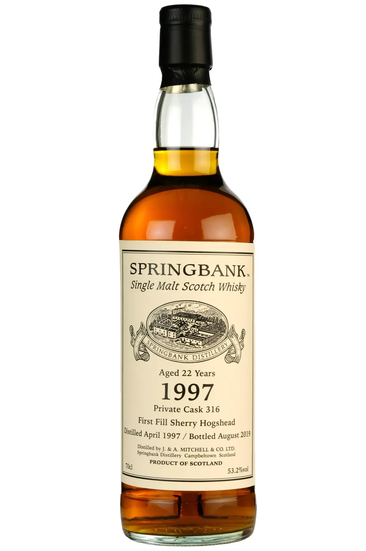 Springbank 1997-2019 | 22 Year Old Private Bottling Single Cask 316 1