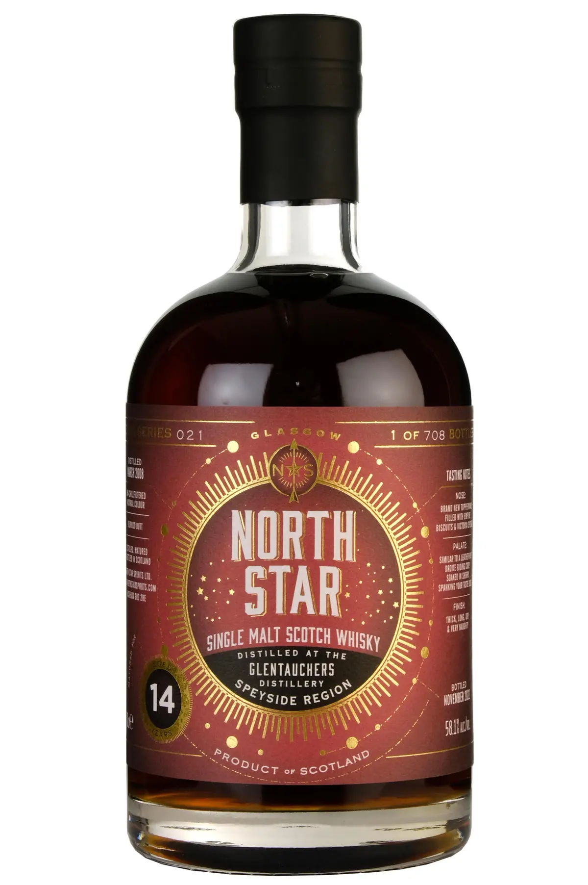 Glentauchers 2008-2022 | 14 Year Old North Star Spirits 1