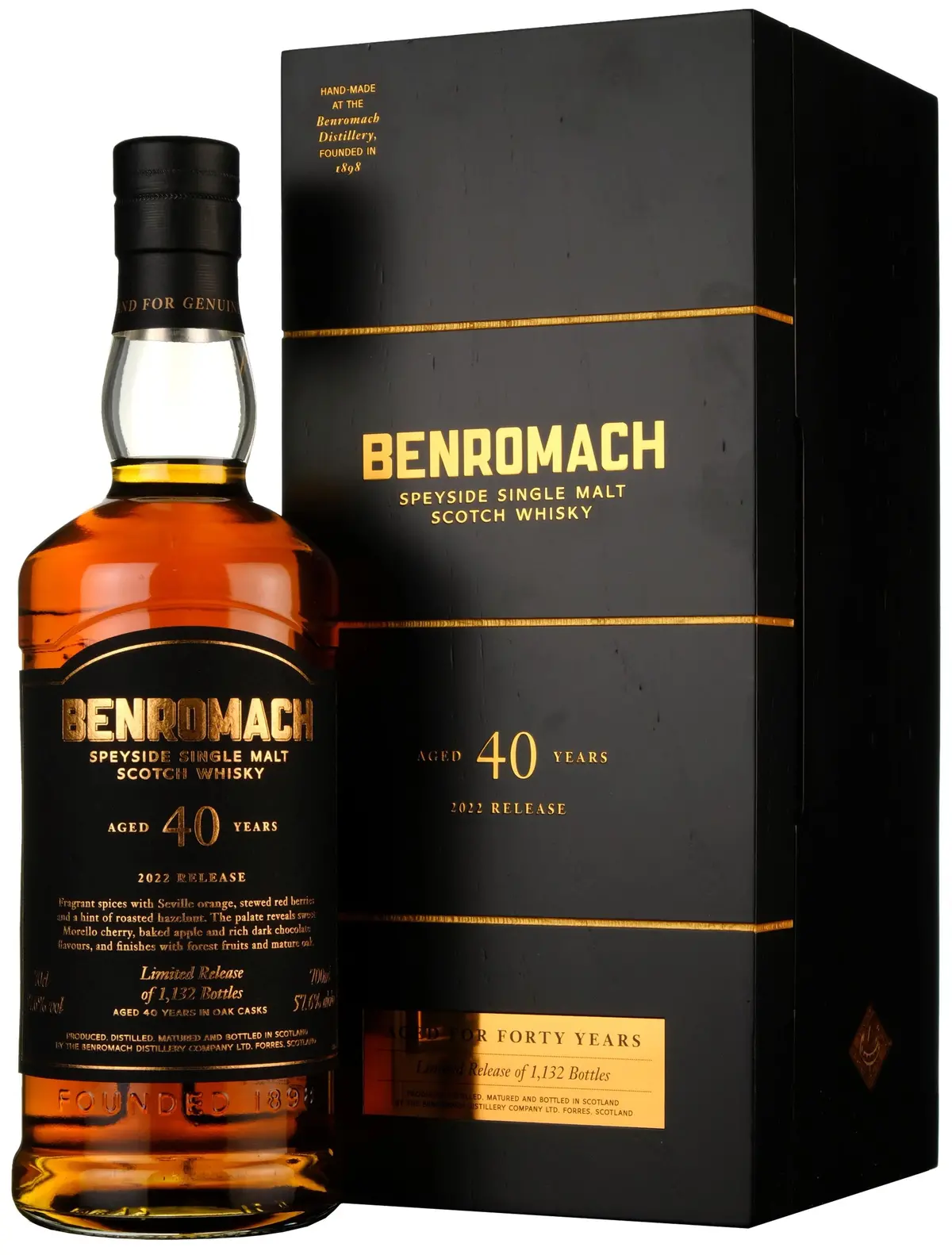 Benromach 40 Year Old Batch 1 Bottled 2021 1